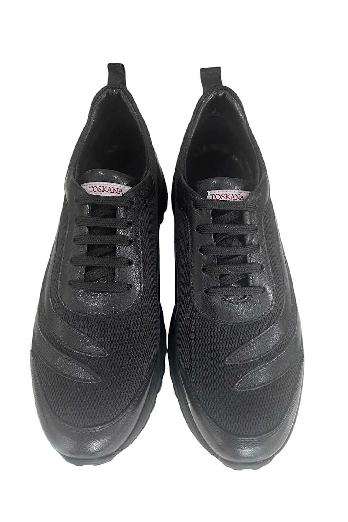 Taraftar Renkleri Erkek  Deri Sneaker