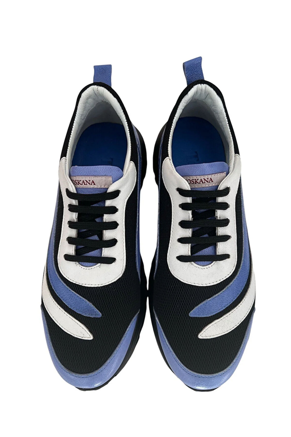 Taraftar Renkleri Erkek  Deri Sneaker