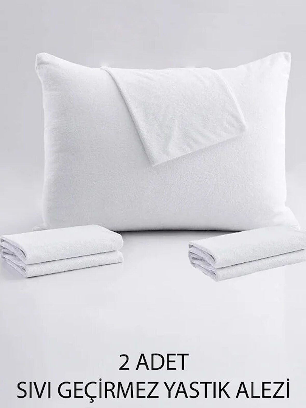 50X70 Polyeseter Sıvı Geçirmez Yastık Alezi 1 Adet