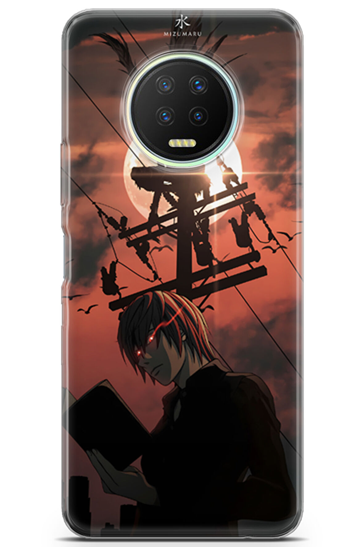 Infinix Note 7 uyumlu Manga 32 UV Lans Misa Amane Note