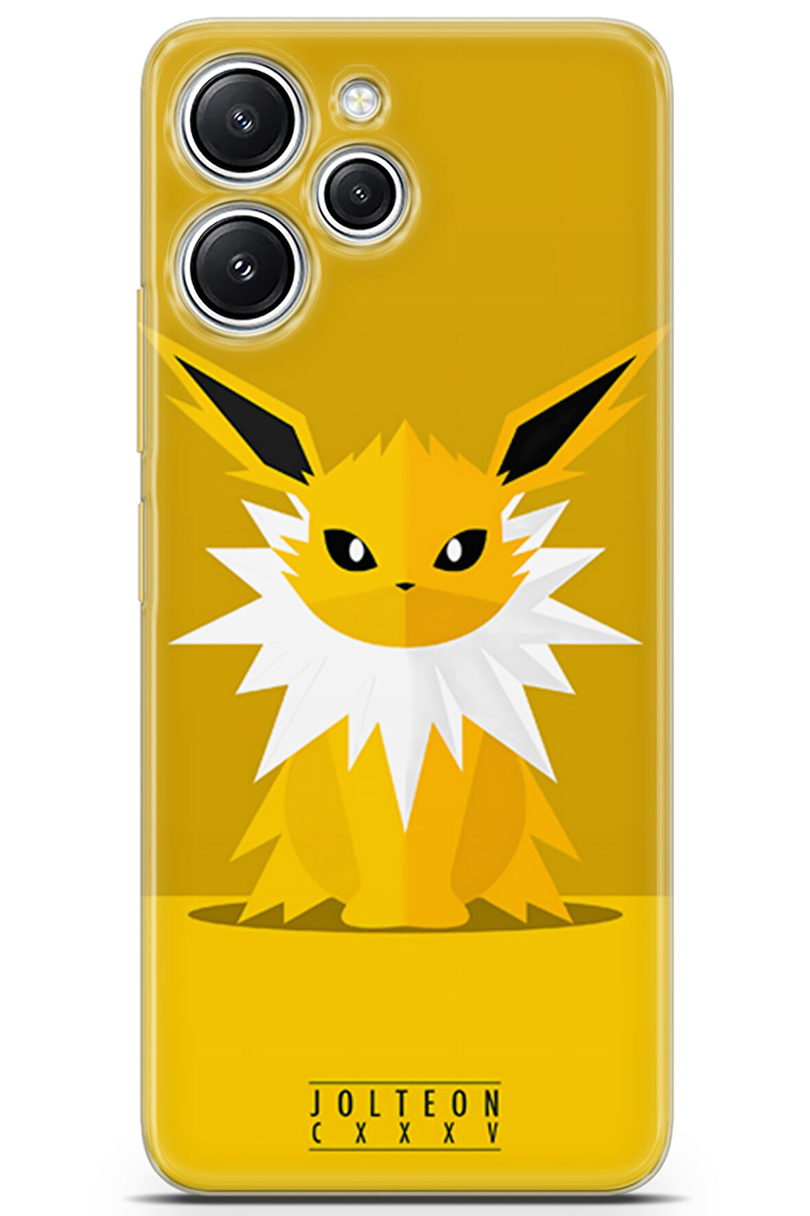 Xiaomi Redmi 12 uyumlu Pokemon 35 UV Kapak Jolteon Pokemon