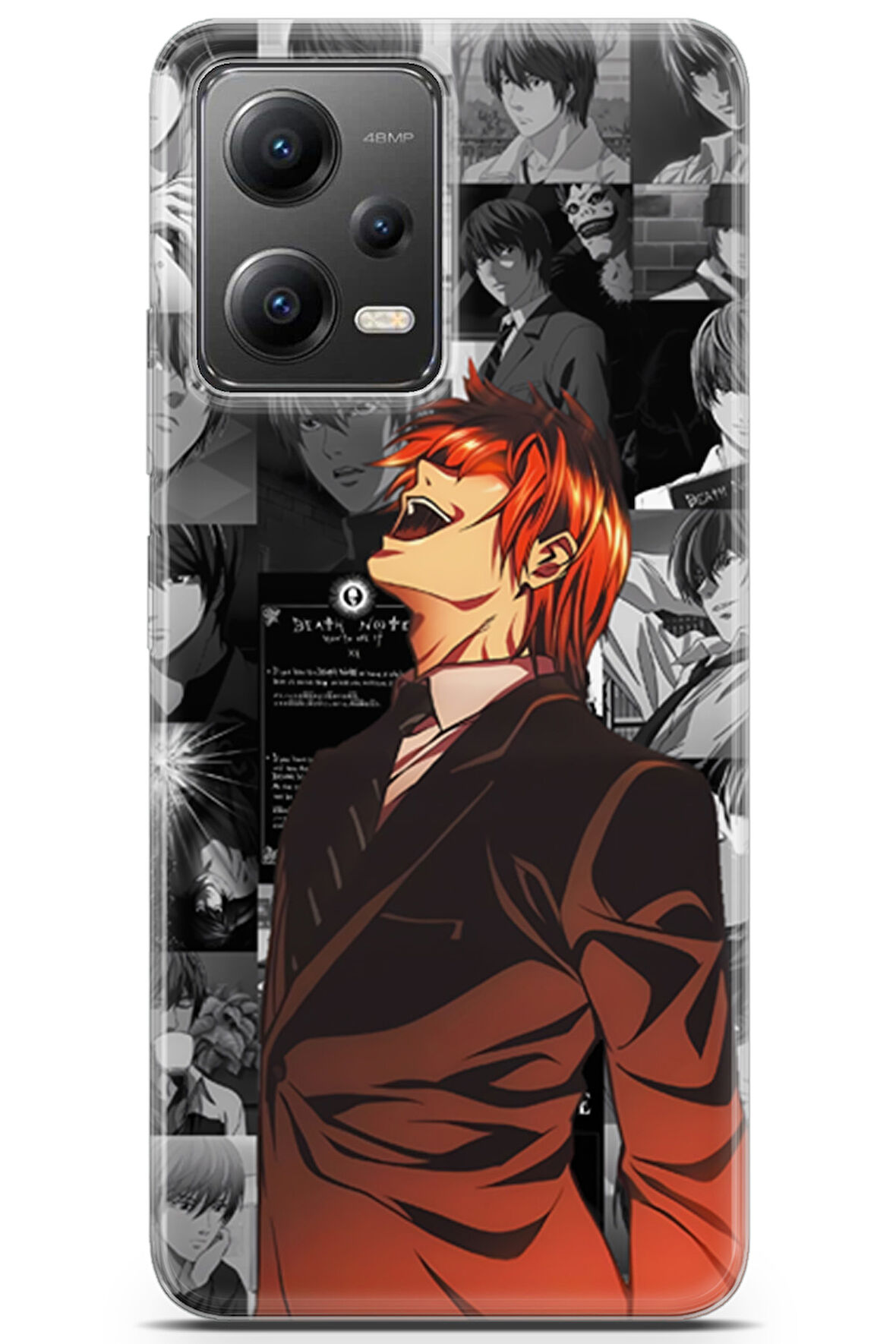 Xiaomi Poco X5 5G uyumlu Manga 29 UV Lans Light Yagami Death Note