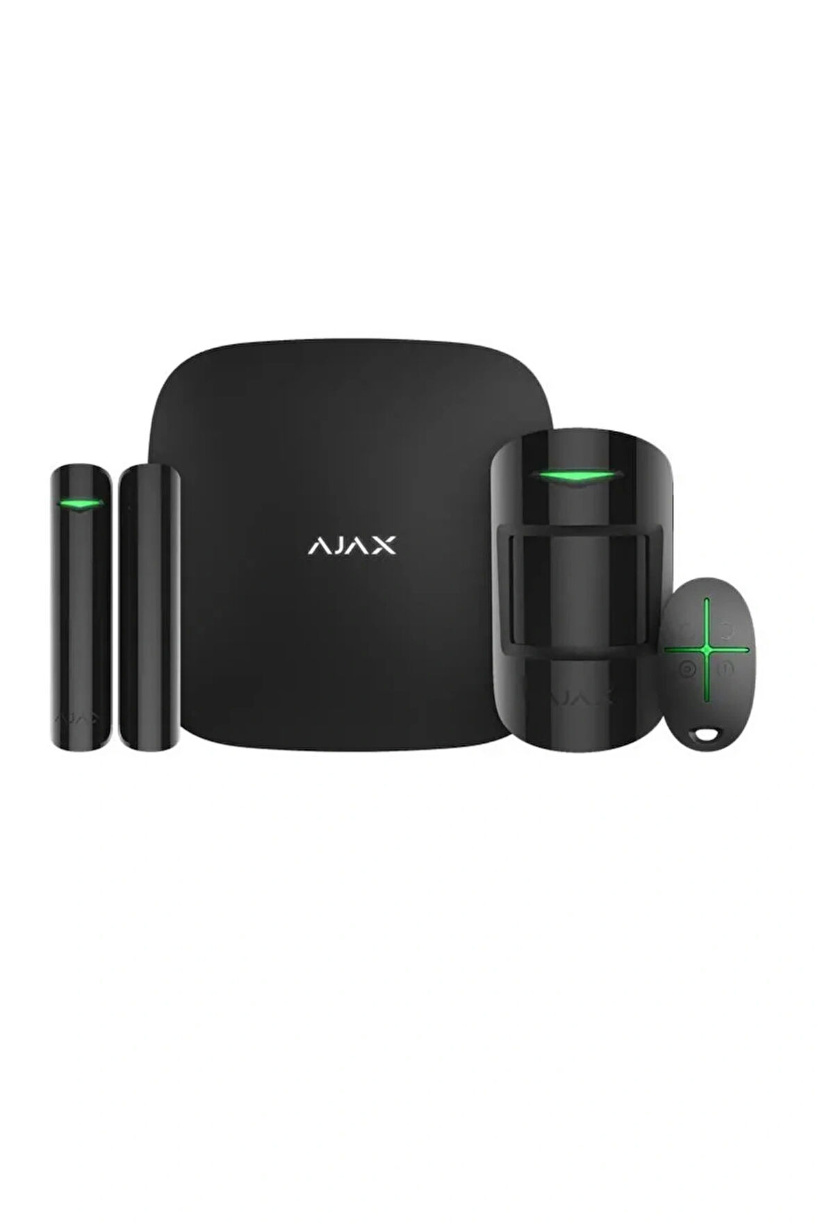 Ajax StarterKit HubKit 2G GSM GPRS Kablosuz Akıllı Alarm Seti - Siyah