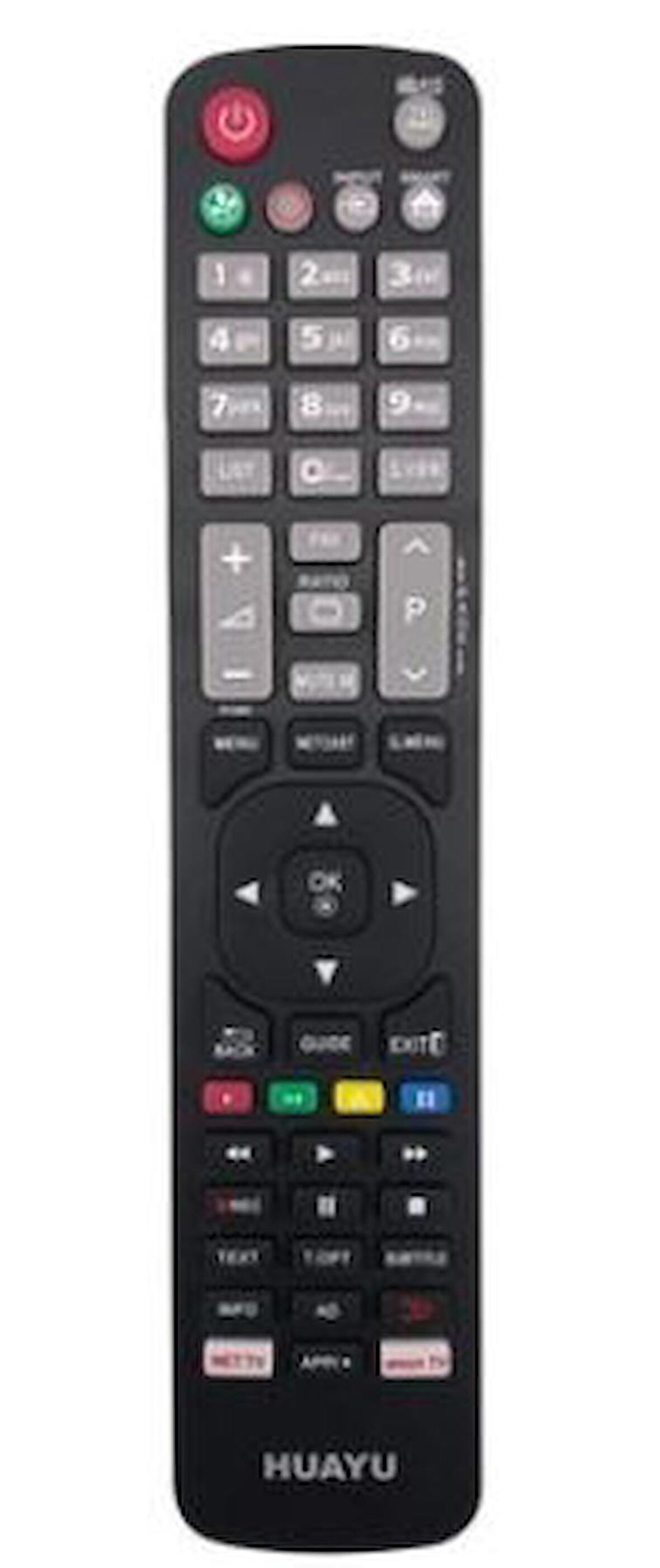 HUAYU KL RM-LG1399 LG NETFLIX- PRIME VIDEO TUŞLU UNIVERSAL LCD-LED TV KUMANDA