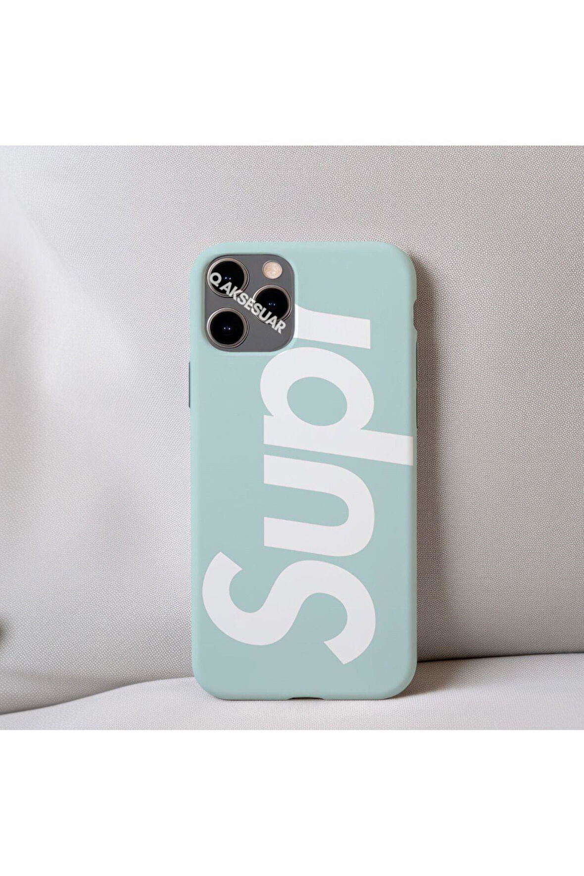 İphone 12 Pro Uyumlu İçi Kadife    Desenli Telefon Kılıfı