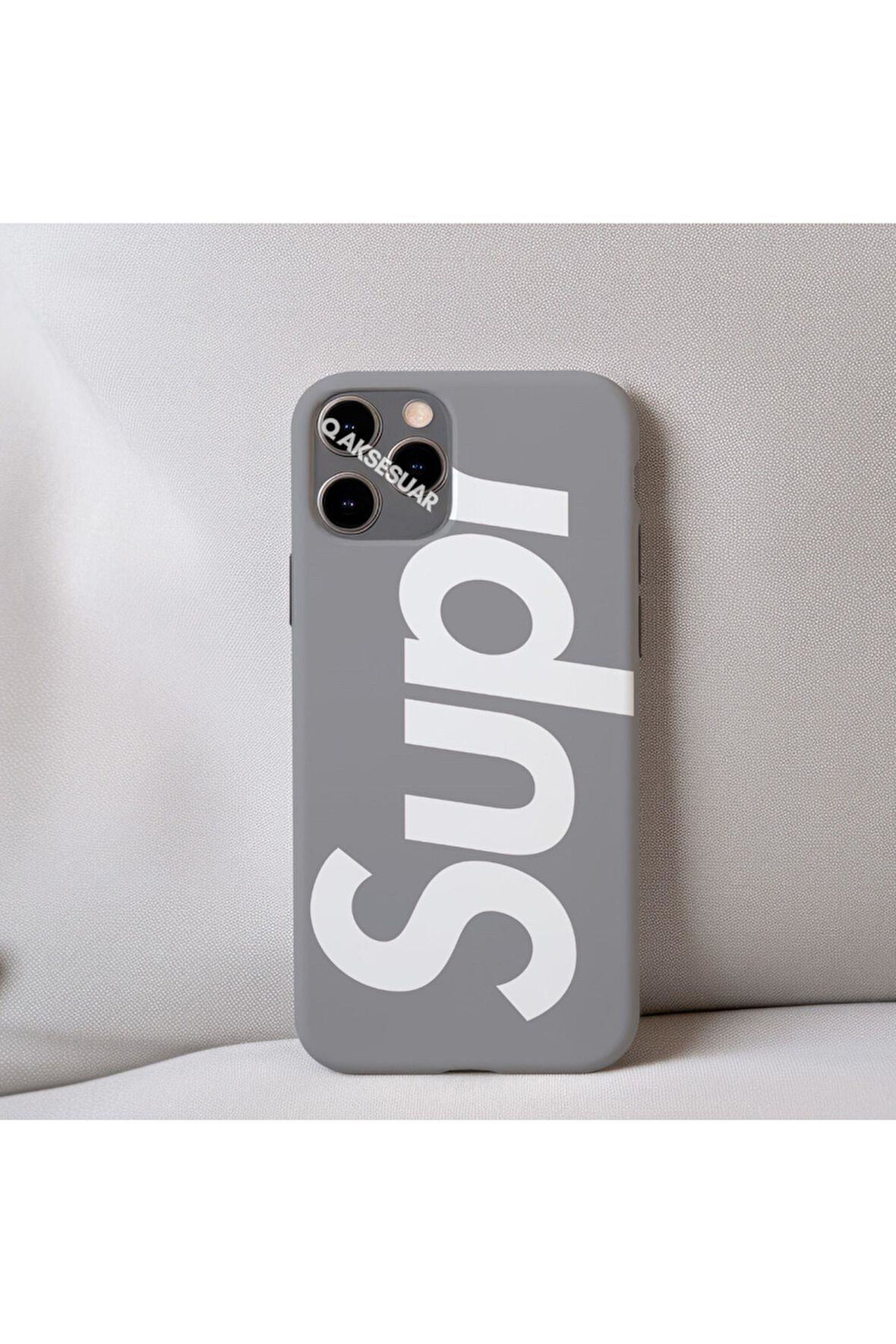 İphone 15 Pro Max Uyumlu İçi Kadife    Desenli Telefon Kılıfı