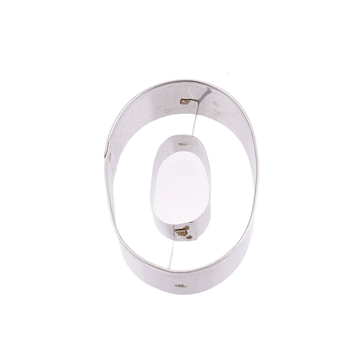 Kek Kurabiye Ve Pasta Kalıbı Metal O Harfİ Büyük Boy Alfabe 8.5 CM