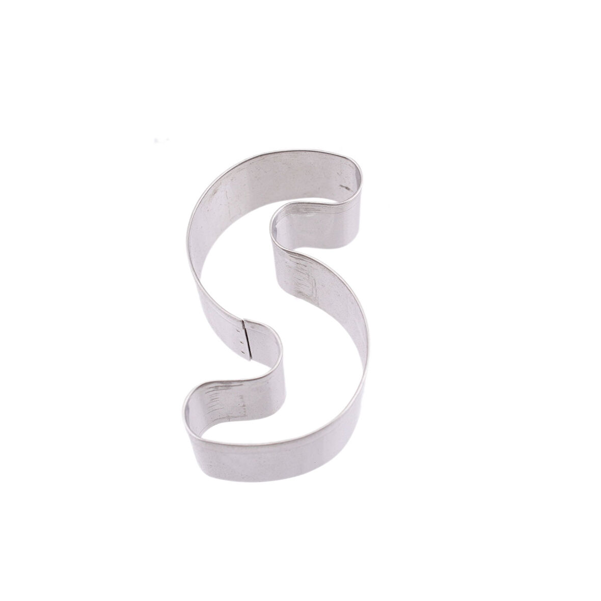 Kek Kurabiye Ve Pasta Kalıbı Metal S Harfİ Büyük Boy Alfabe 8.5 CM