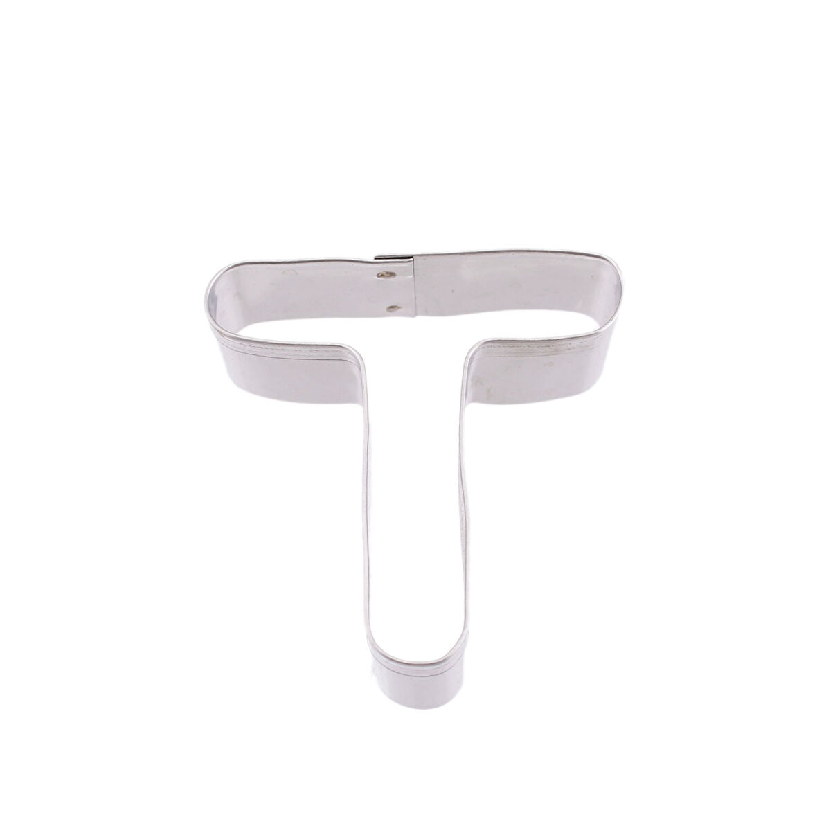 Kek Kurabiye Ve Pasta Kalıbı Metal T Harfİ Büyük Boy Alfabe 8.5 CM