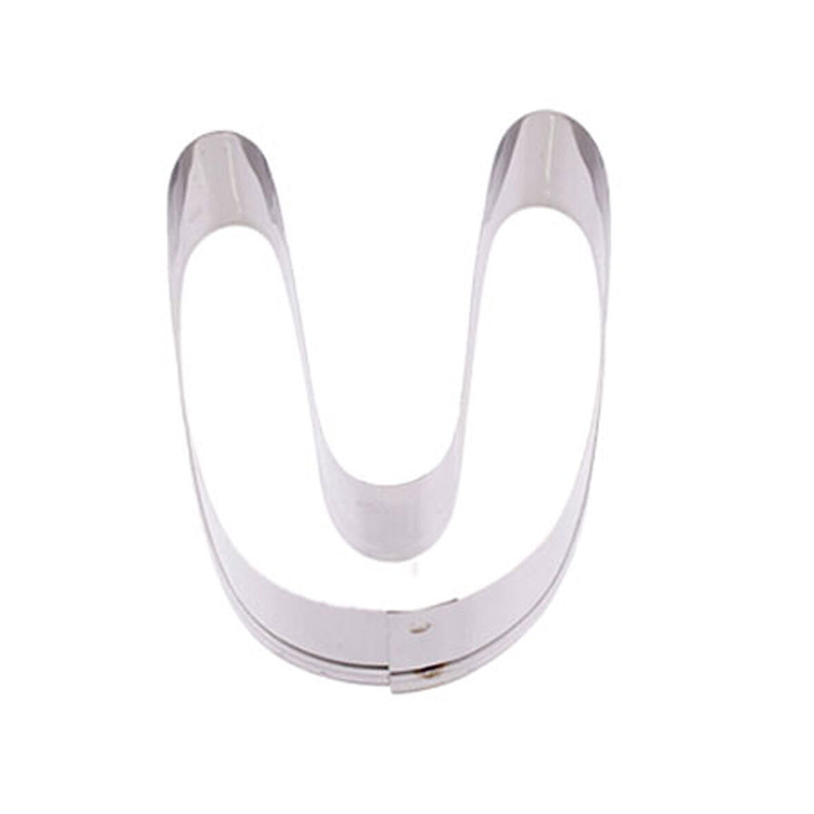 Kek Kurabiye Ve Pasta Kalıbı Metal U Harfİ Büyük Boy Alfabe 8.5 CM