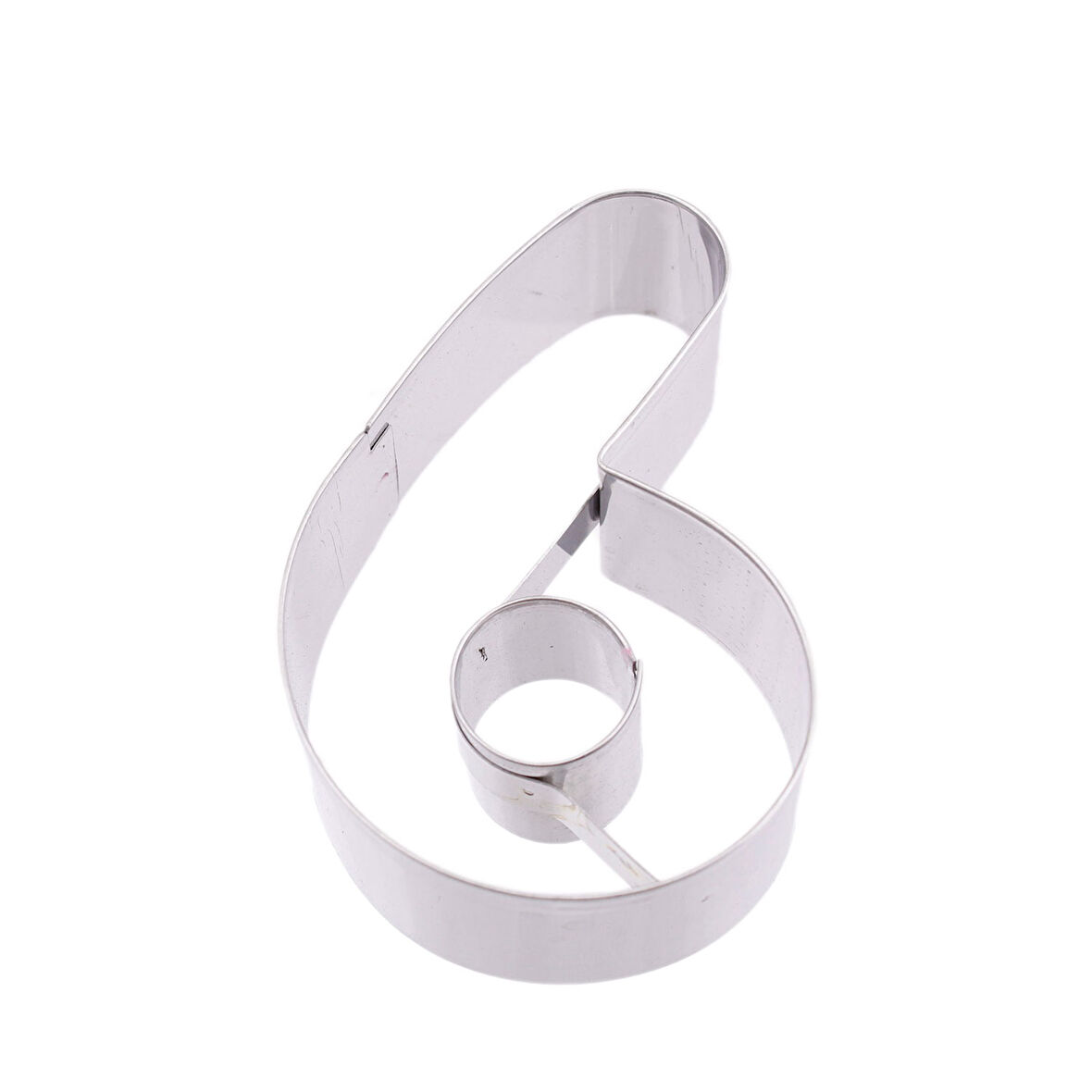 Kek Kurabiye Ve Pasta Kalıbı Metal 6 Sayı Büyük Boy Rakam 8.5 CM