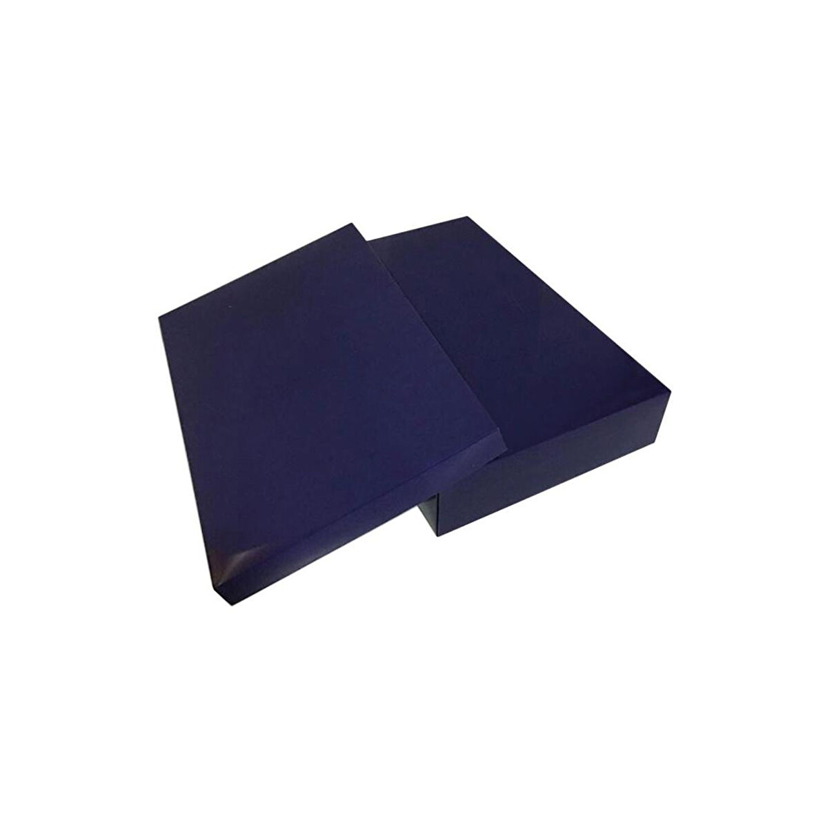 Komple Karton Kutu 26X40X7.5 CM (10 Adet)  Lacivert