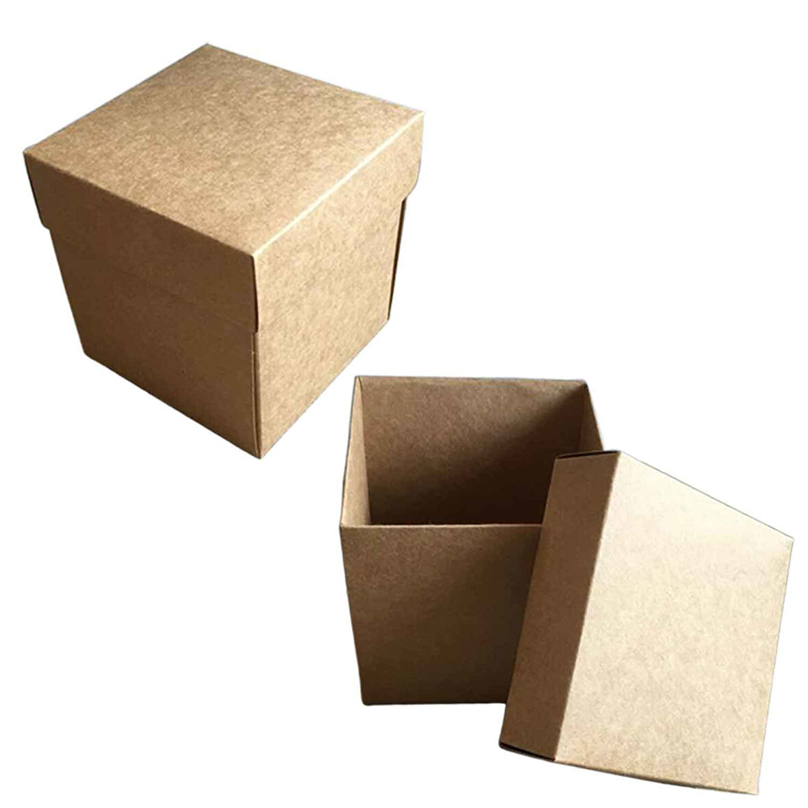 Komple Karton Kutu 10X10x10 (10 Adet )  Kraft