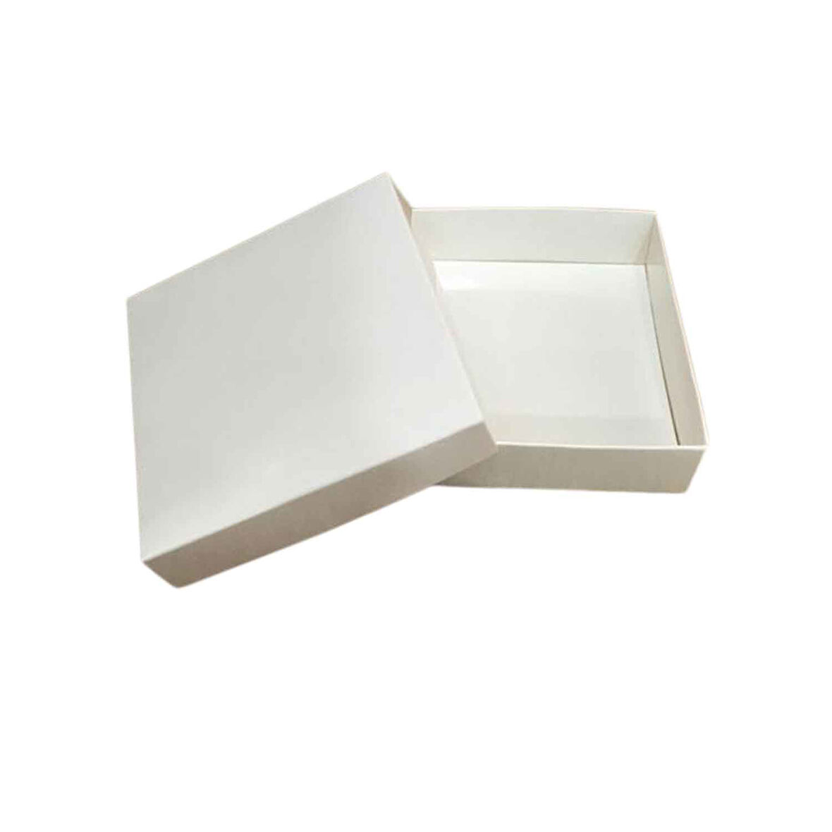 Komple Karton Kutu 10X10x3 CM  (25 Adet )  Beyaz