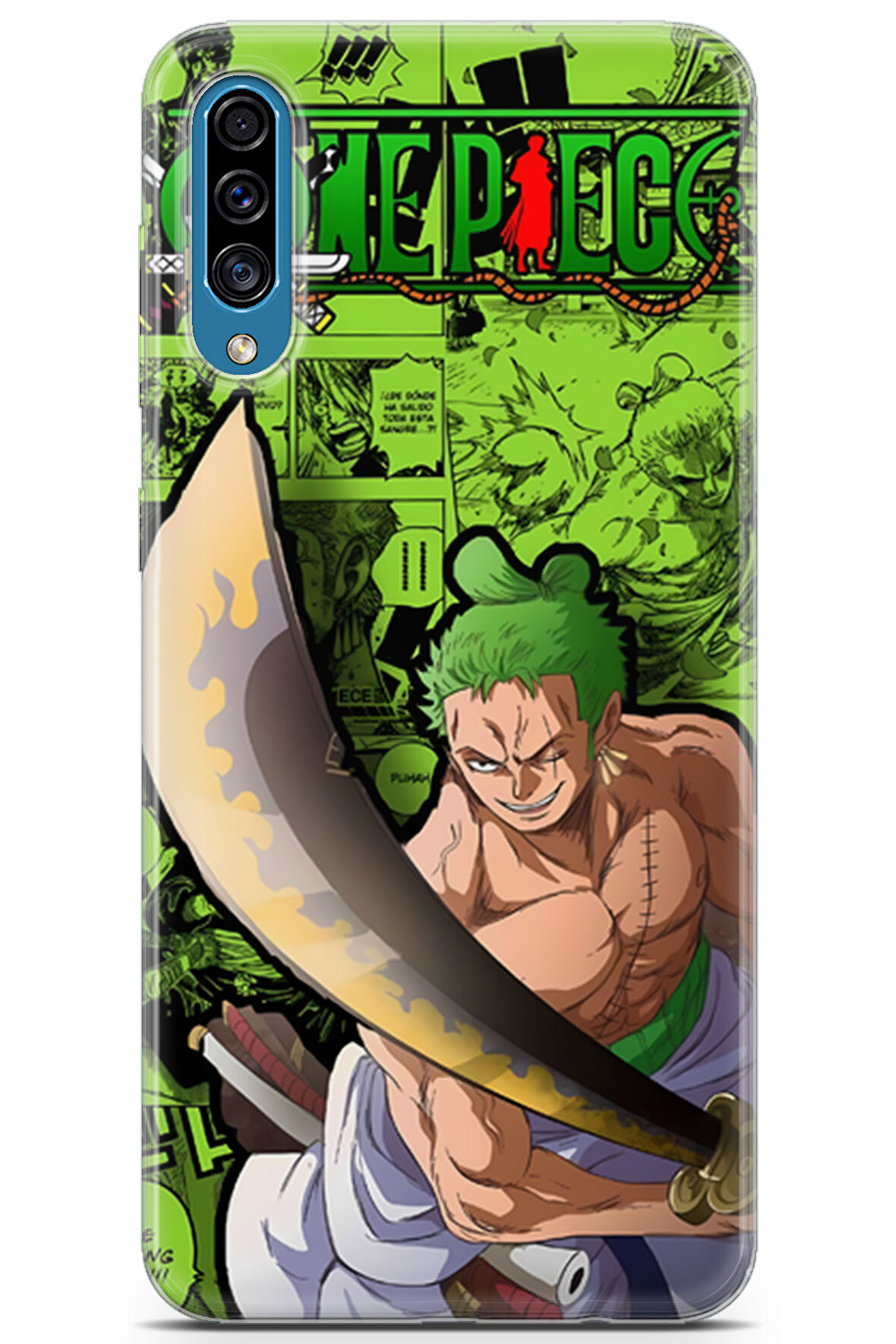 Samsung Galaxy A30s uyumlu Anime 10 4K Kapak One Piece Zoro