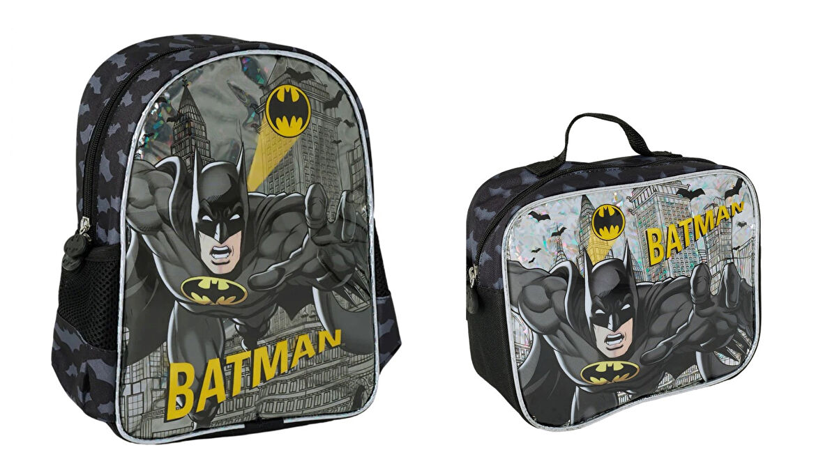 Wiggle Batman Anaokulu Çantası  ve Beslenme Çantası