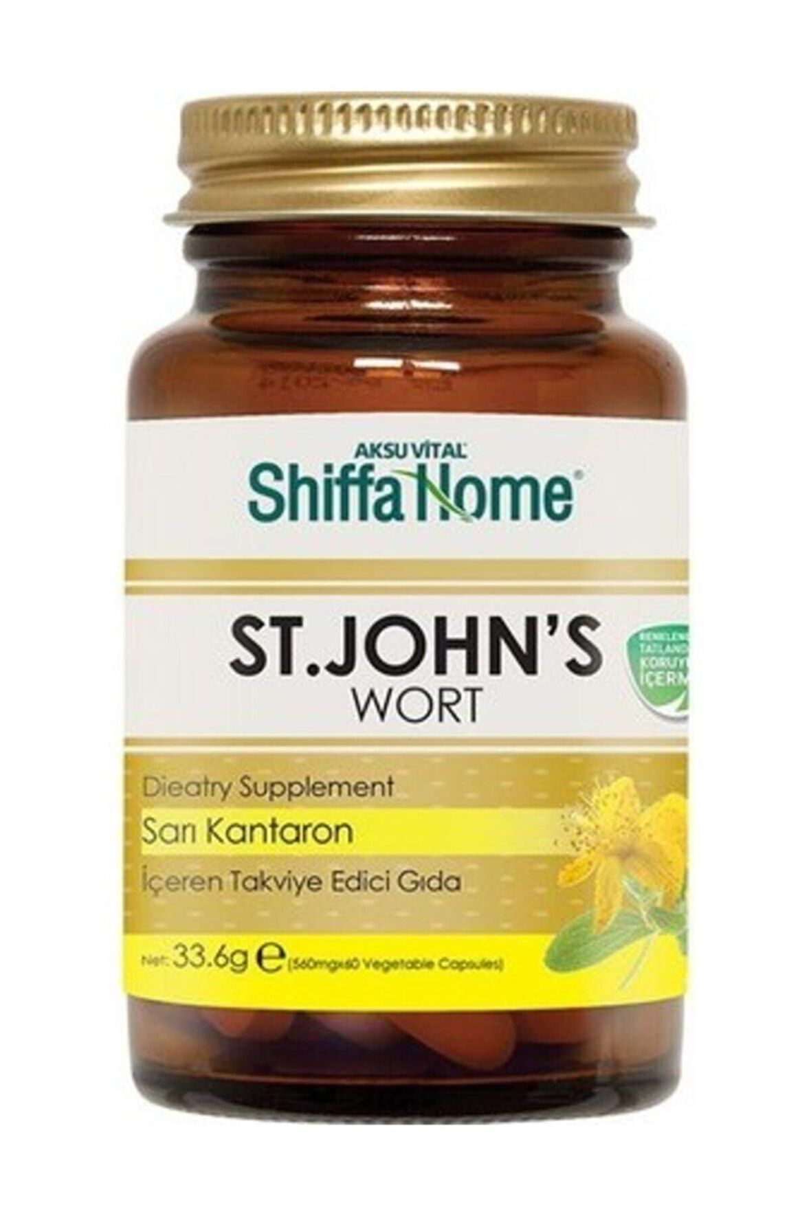 Shiffa Home St.john's Wort Sarı Kantaron Kapsül