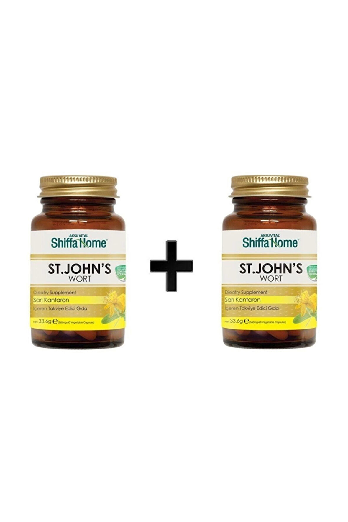 2 Adet Shiffa Home St.john's Wort Sarı Kantaron Kapsül