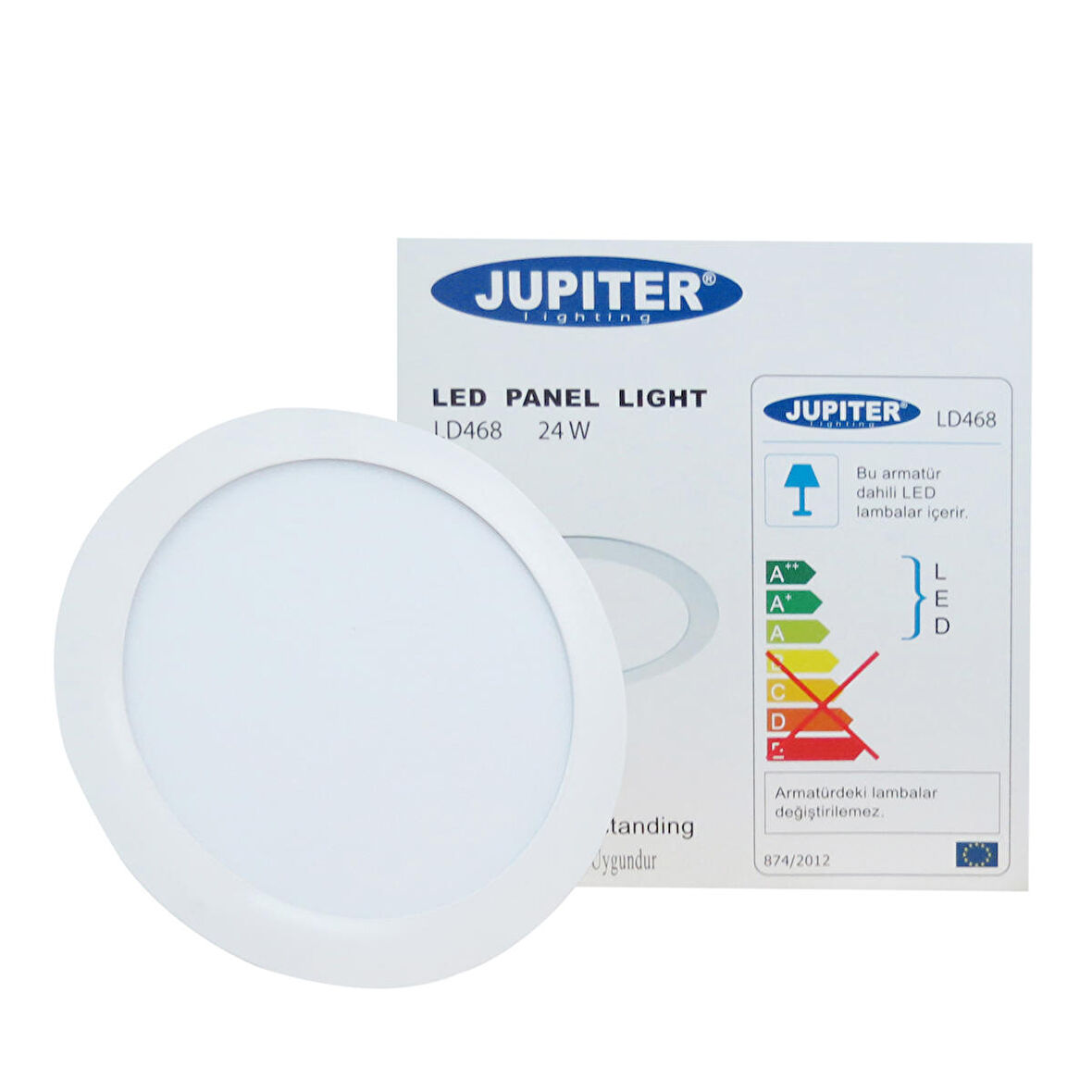 Jüpiter Slim Led Panel 24W 4000K LD468-B840