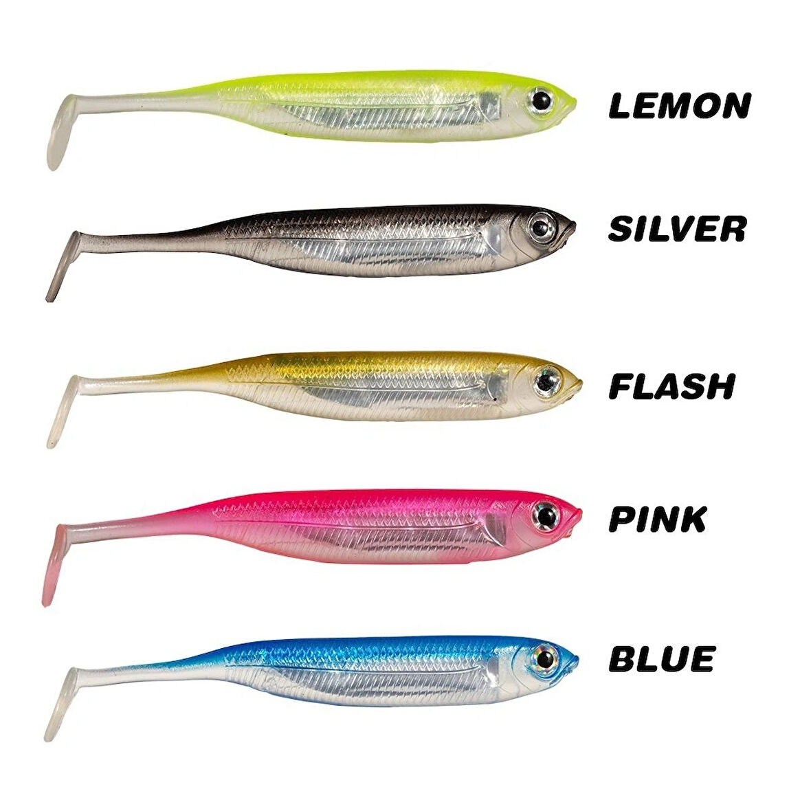 RYUJI REAL FISH 10CM, 4PCS PINK