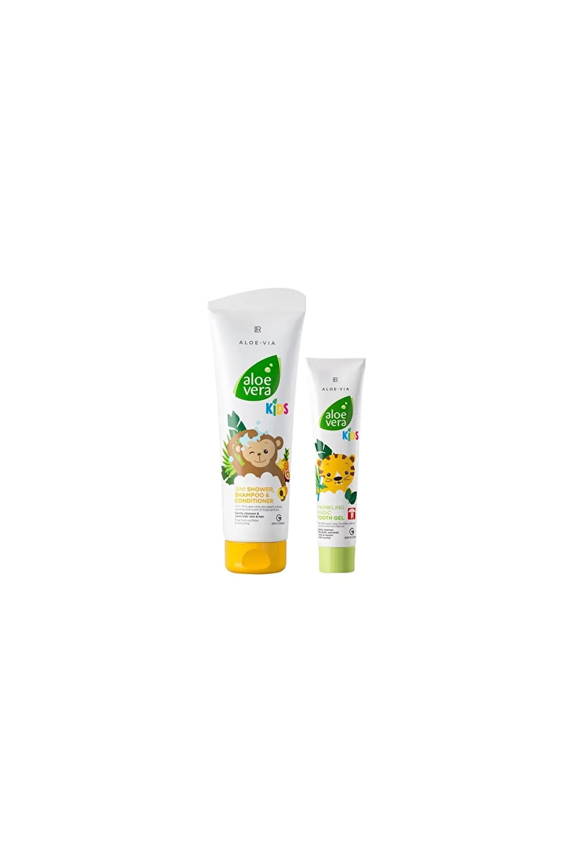 Aloe Vera Orman Arkadaşı Seti Çocuk Şampuan- Diş Macunu