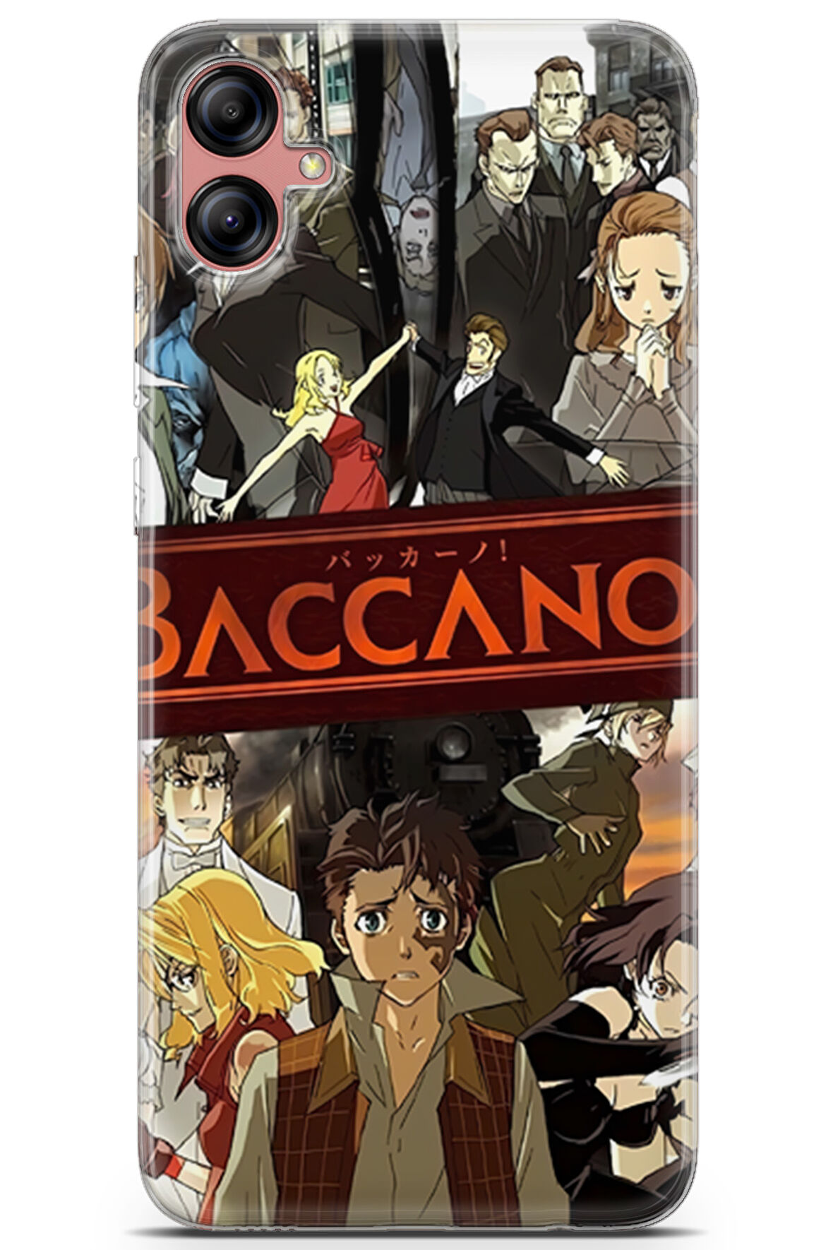 Samsung Galaxy A04e uyumlu Anime 4 HD UV Baskı Baccano Anime
