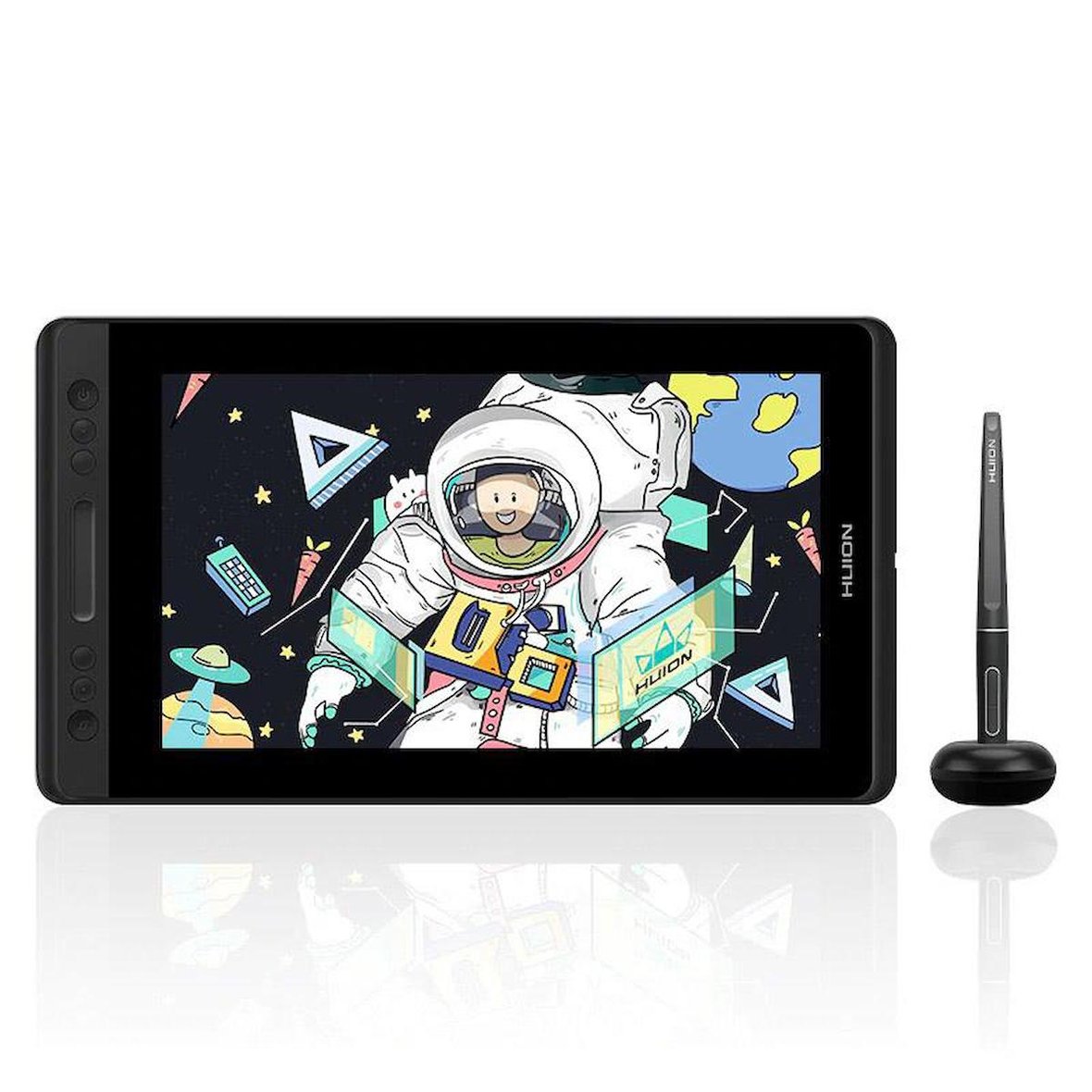 HUION Kamvas Pro 13 Grafiktablett – 13,3 Zoll Display, Full HD, Mit USB-C Anschluss, Aktive Fläche 294x165 Mm