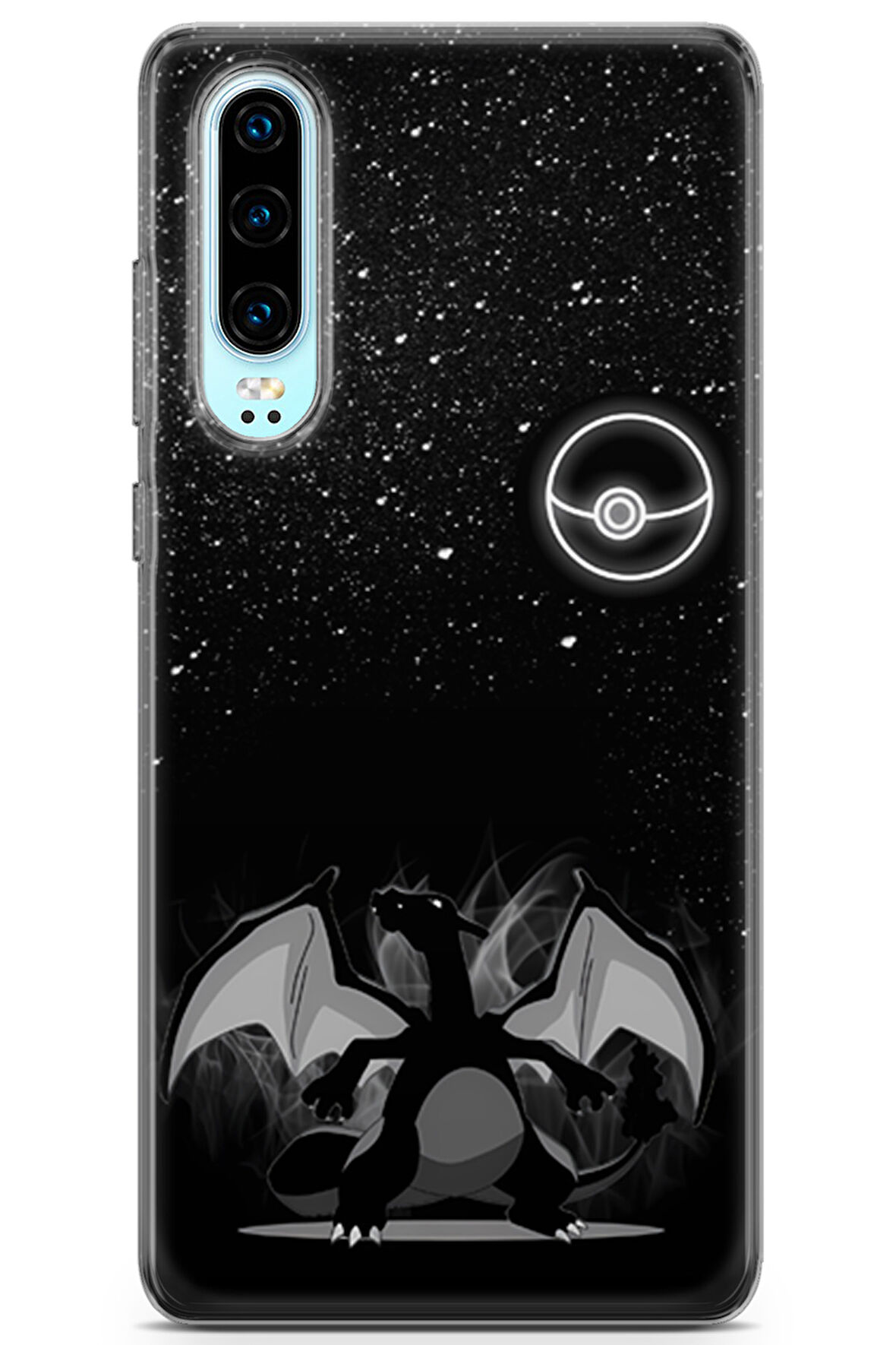 Huawei P30 uyumlu Pokemon 38 HQ Baskı Charizard Pokemon