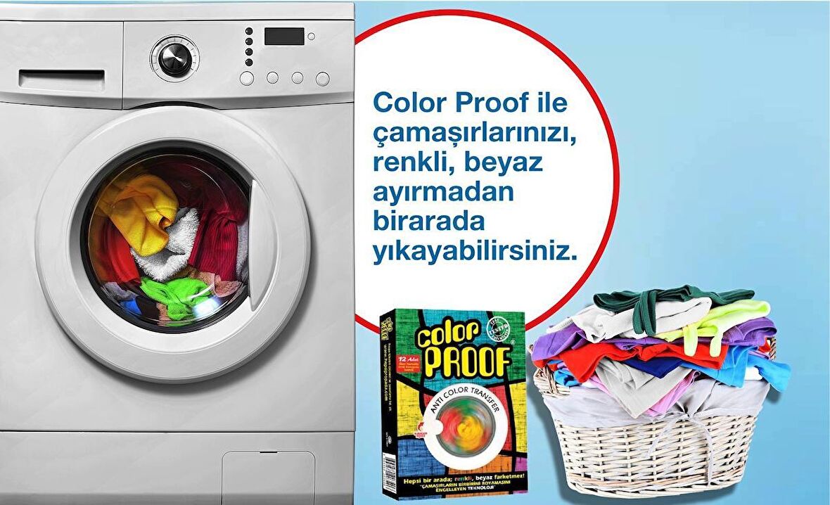 Color Proof - Çamaşır Mendili (6 Kutu Bir Arada)