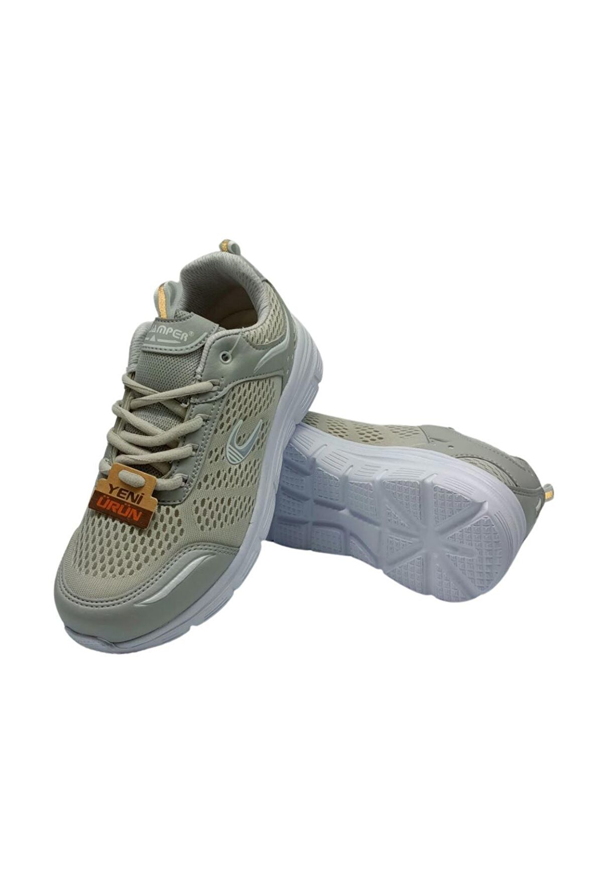 MC JAMPER Bagcıklı Hafif Günlük Kullanıma Uygun Yüksek Topuk  Ortapedik Taban Nefes Alan Ayaklar Kadın Yürüyüş Ayakkabısı Yeni Sezon