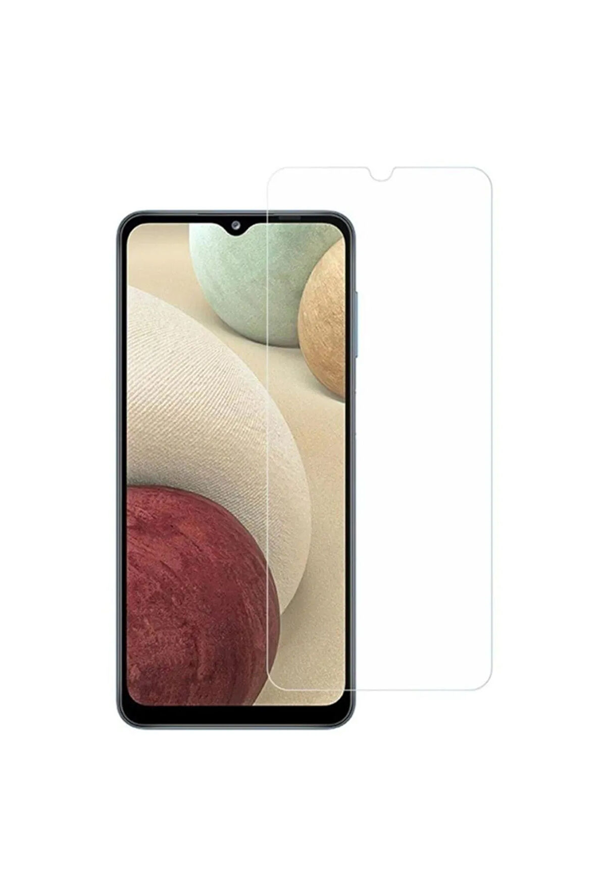 Samsung Galaxy A12 Kırılmaz Ekran Koruyucu Temperli Cam