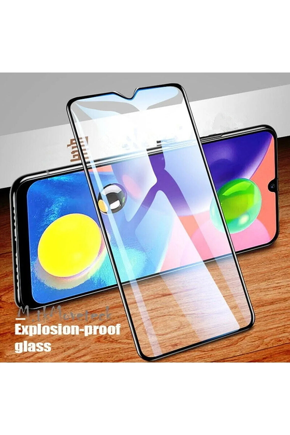 Samsung Galaxy A54 5g Ekran Koruyucu Şeffaf Seramik Kırılmaz Cam Tam Kaplar Esnek Nano Cam Temperli