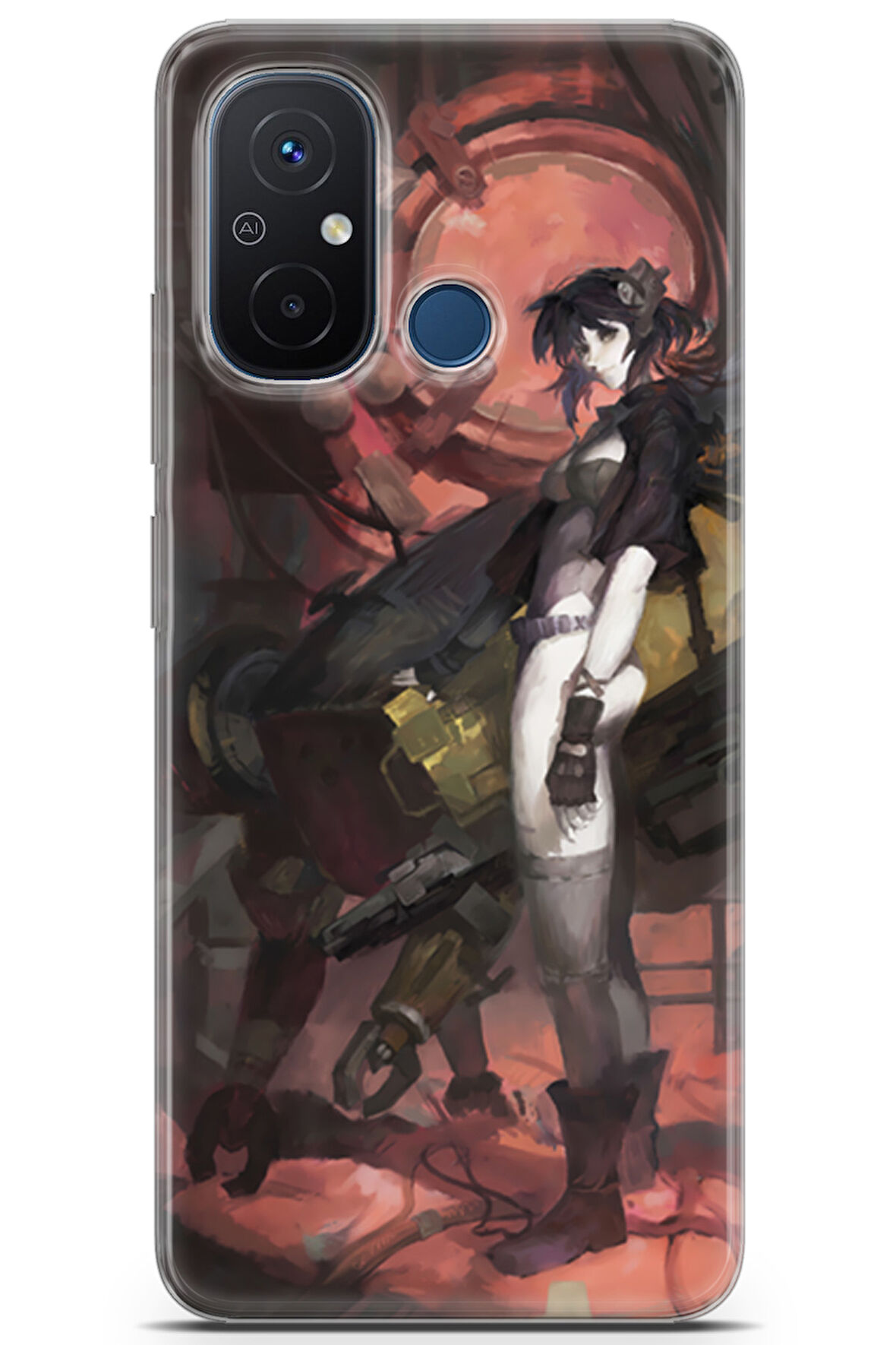 Xiaomi Redmi 12C uyumlu Manga 39 Telefon Kabı Kusanagi Motoko Ghost