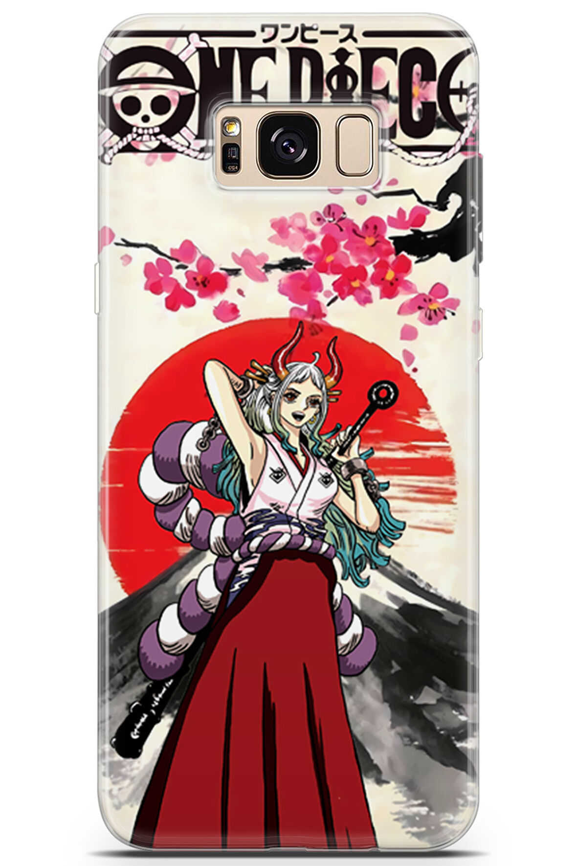 Samsung Galaxy S8 uyumlu Anime 12 HD Tasarım One Piece Yamato