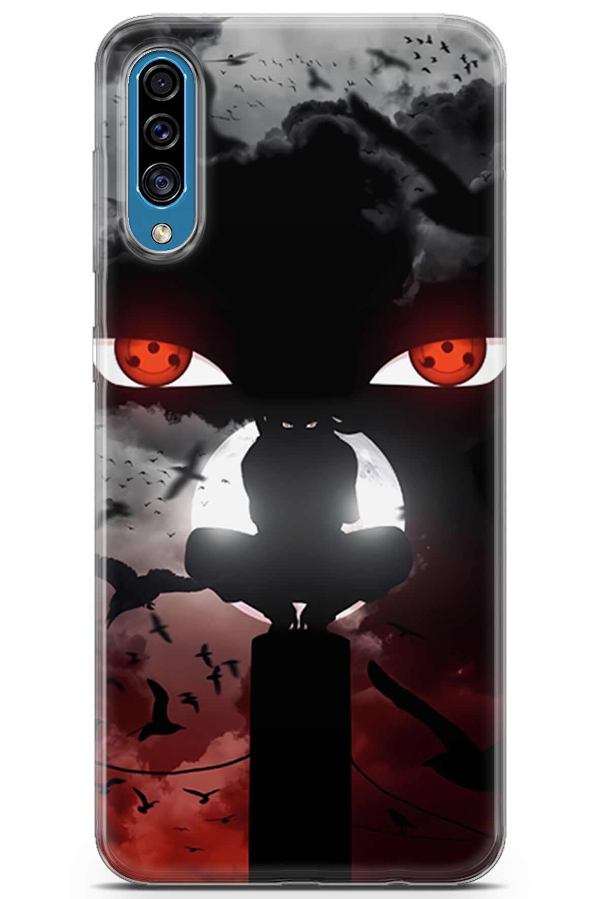 Samsung Galaxy A30s uyumlu Anime 33 TPU Uchiha Naruto itachi