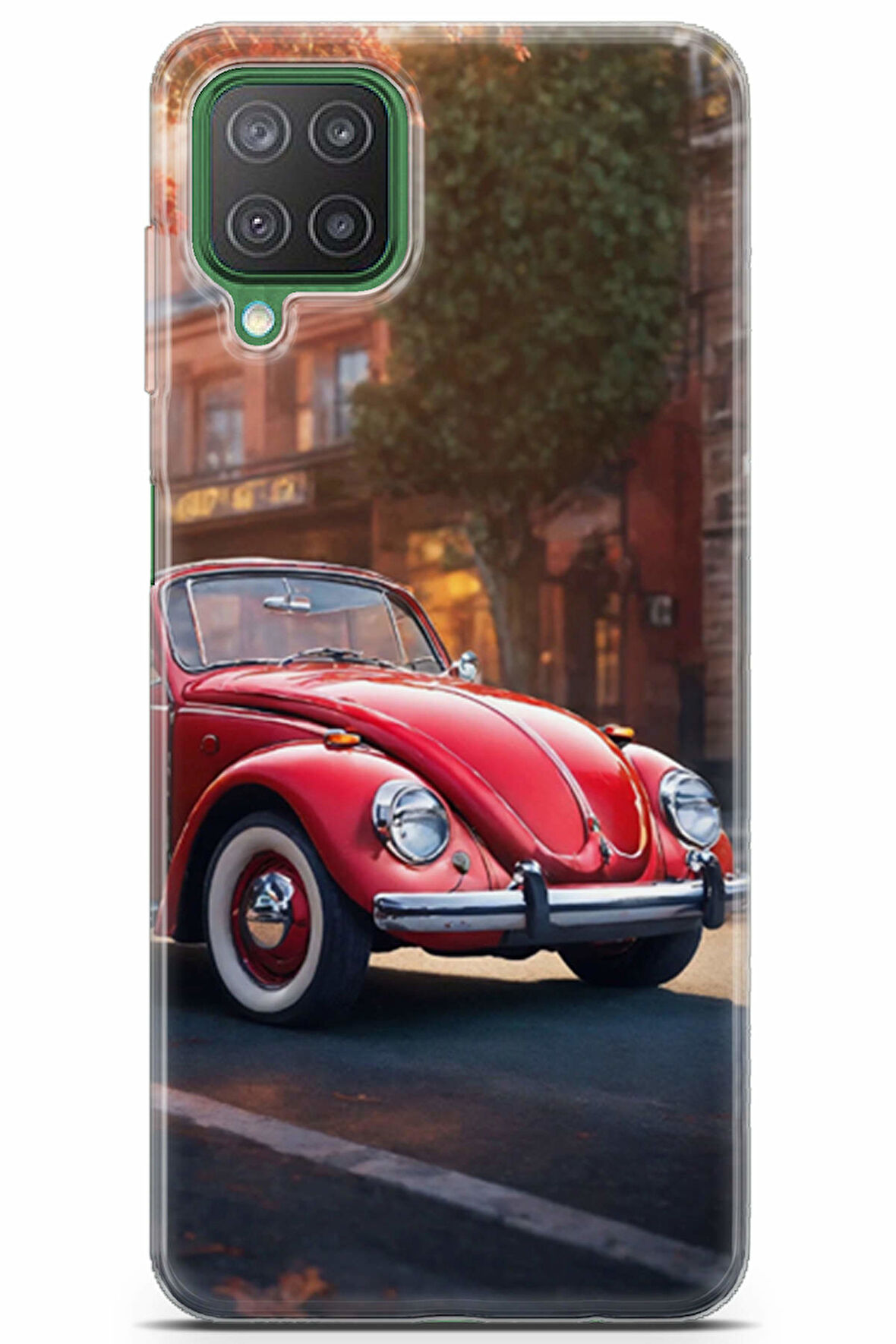 Samsung Galaxy M12 uyumlu Otomoto 21 UV Silikon Nostaljik Tosba