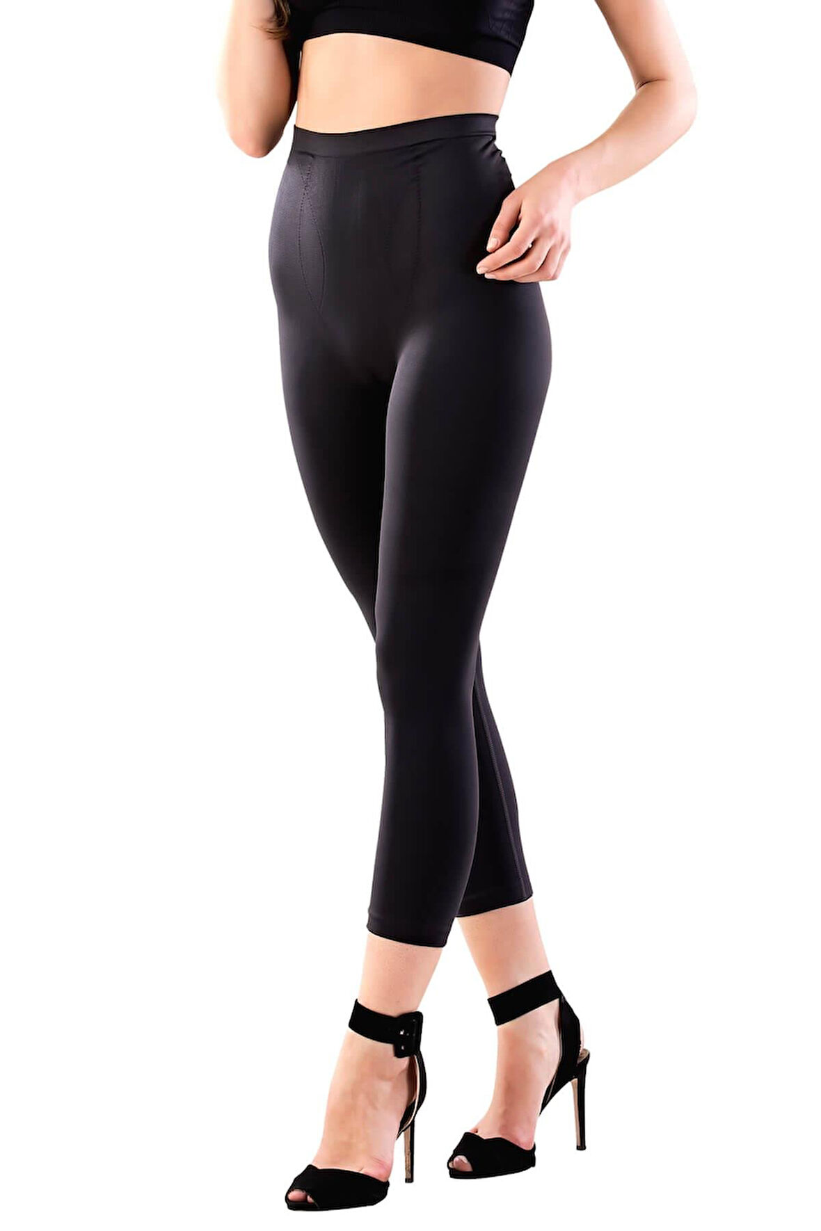 SİYAH MI Emay 3810 Tayt Korse