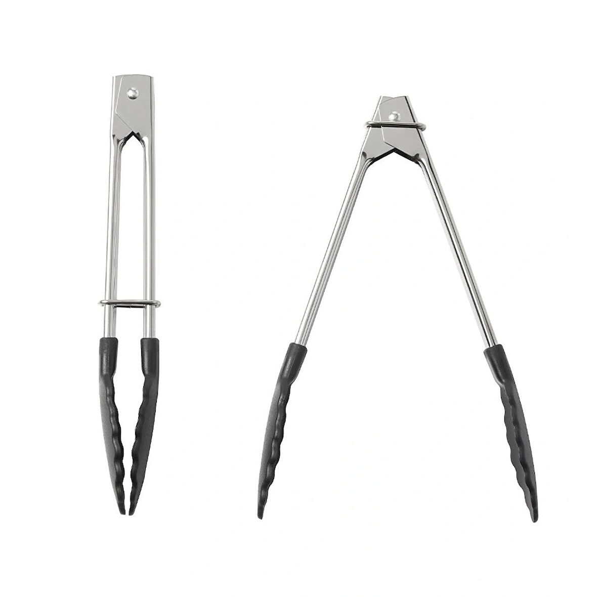 TILLÄMPAD maşa, paslanmaz çelik, 18 cm, 2 adet