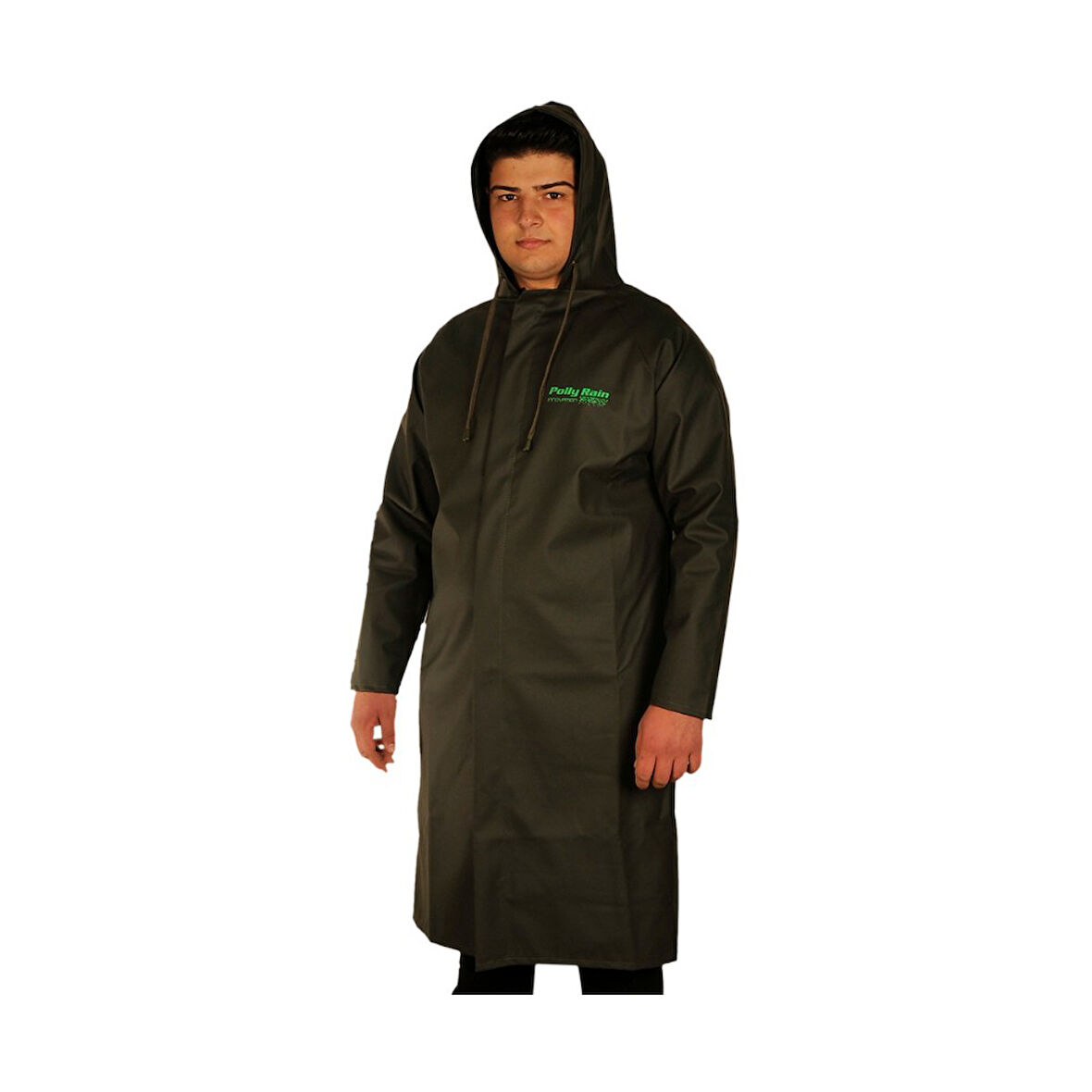 Polly Rain PR1000 PVC Pardesü Yağmurluk (Haki)