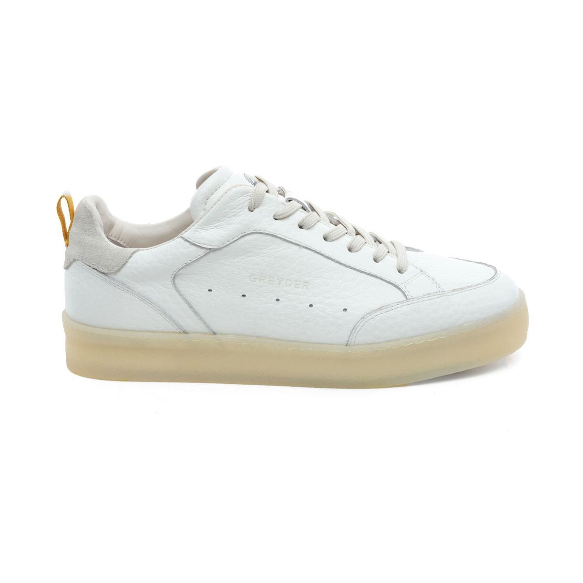 Greyder 18520 Beyaz Hakiki Deri Erkek Sneaker Ayakkabı Fiyatları ve ...