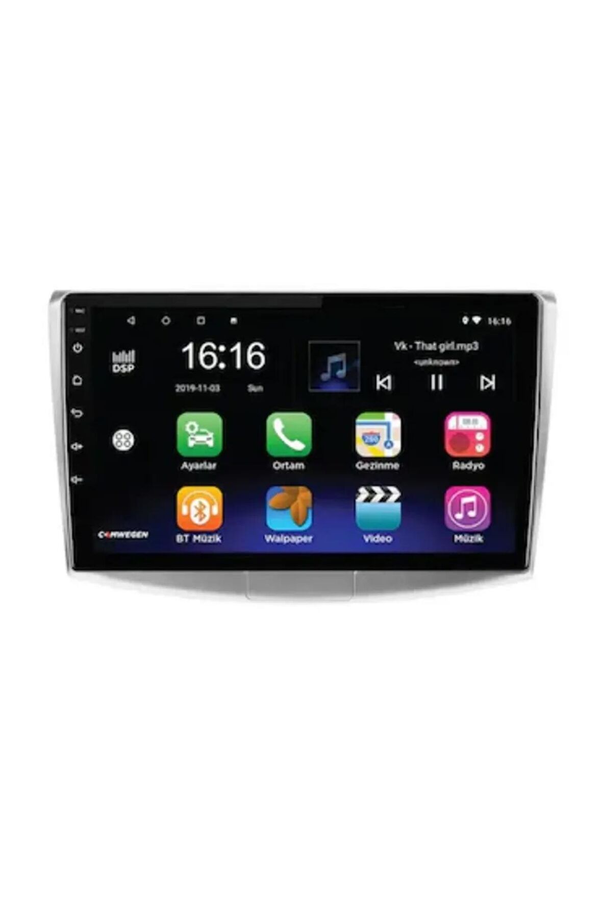 VOLKSWAGEN PASSAT B7 2010 MODEL UYUMLU 4-32 GB 10 İNÇ MULTİMEDİA SİSTEMİ (GÖRSEL TEMSİLİDİR)
