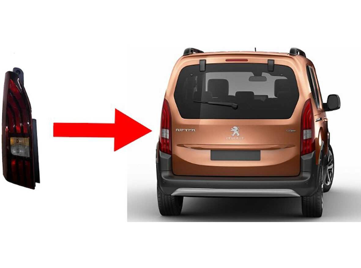 Stop Lambası Sol Partner 2019- Rifter 2019- 9819427380