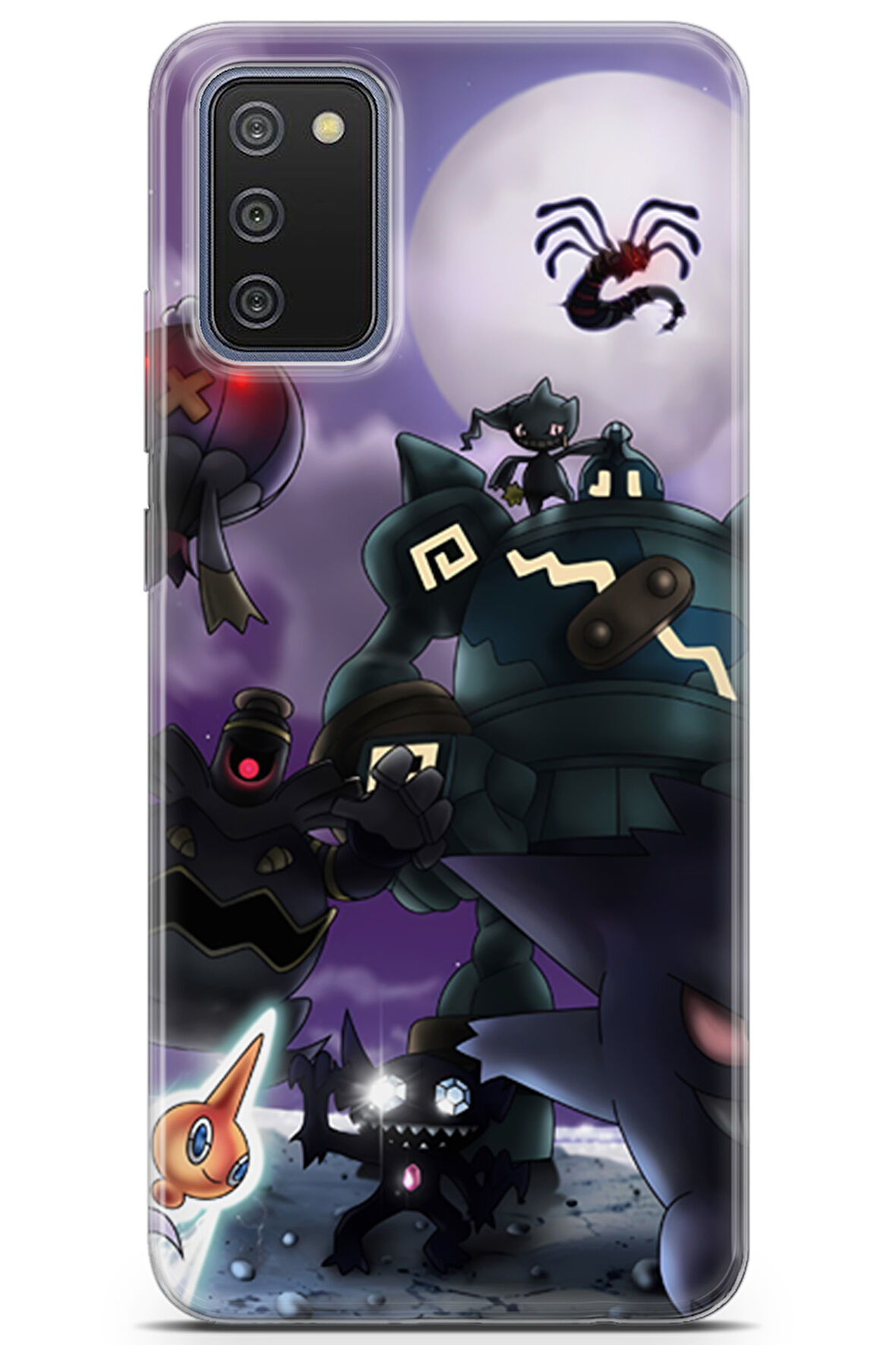 Samsung Galaxy M02S uyumlu Pokemon 13 HD Ultra Gengar Pokemon