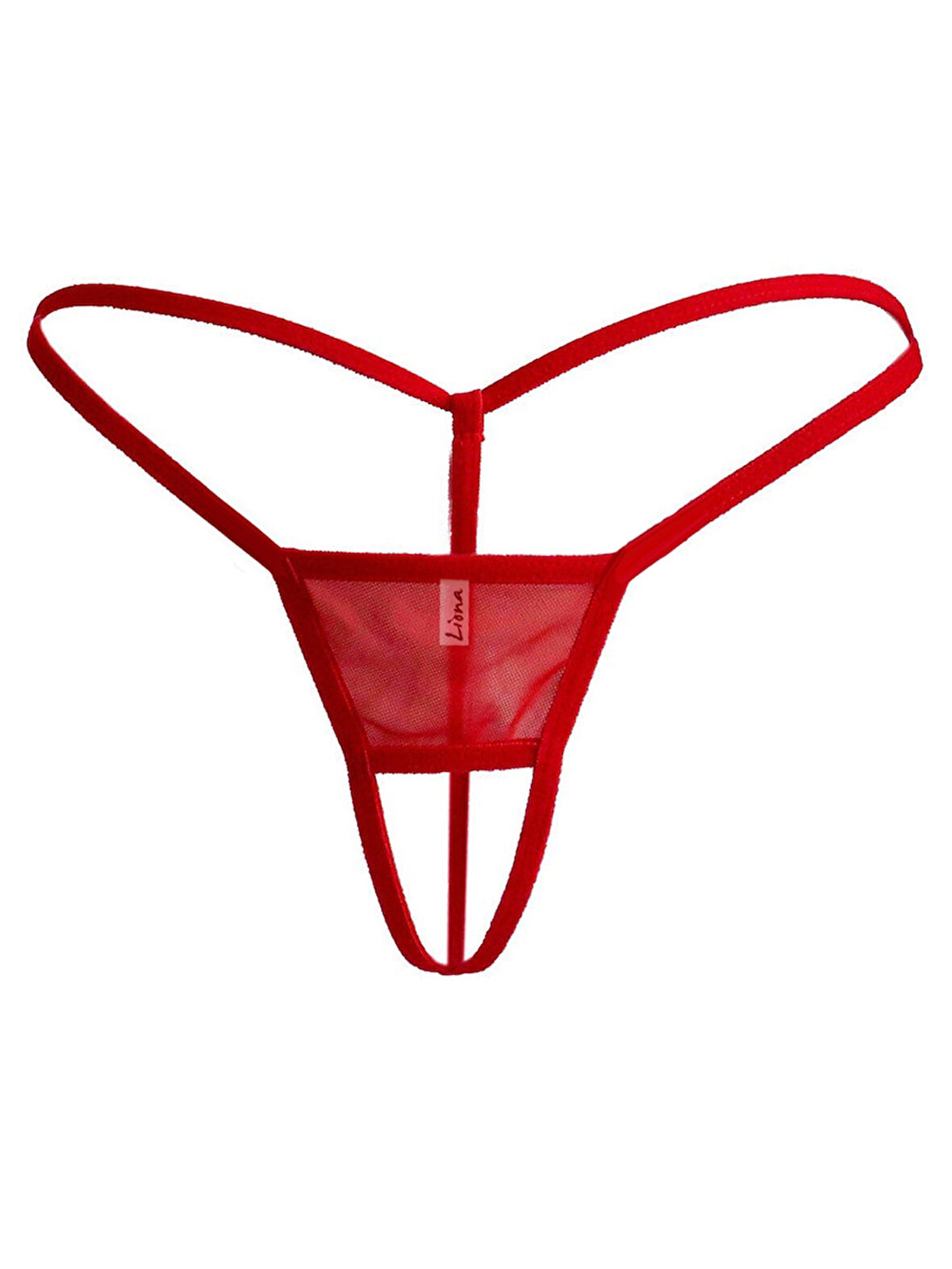 İç Giyim Kadın Mini Kırmızı  G String