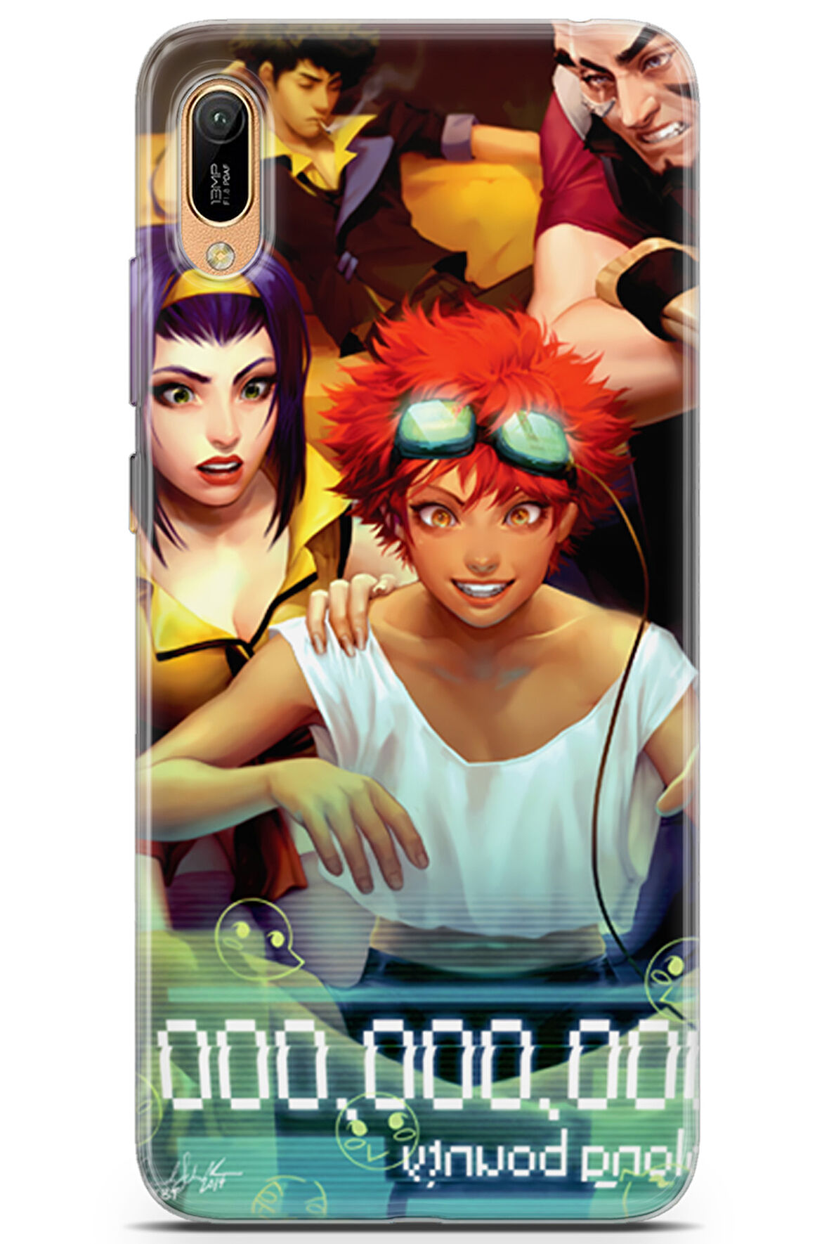 Huawei Y6 2019 uyumlu Manga 37 HD Koruma Amanda Schank Cowboy
