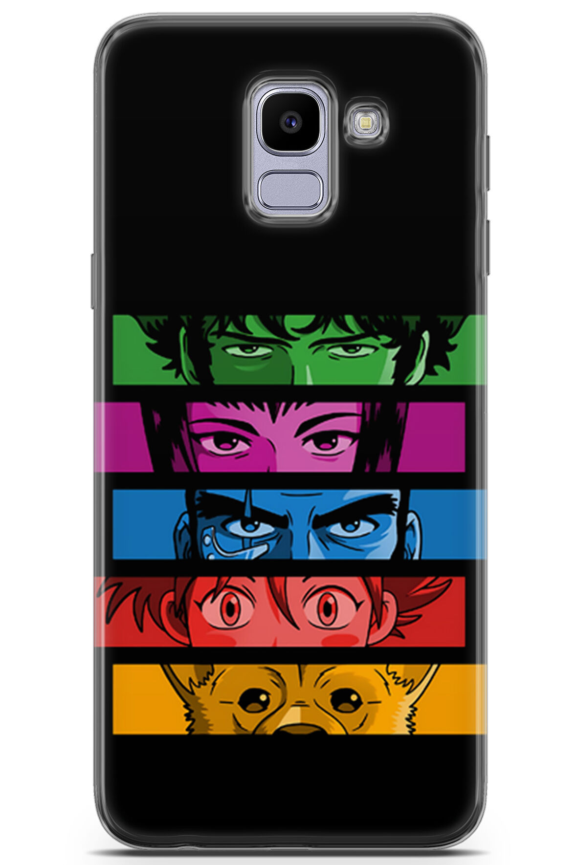 Samsung Galaxy J6 uyumlu Anime 34 Silikon Kapak Cowboy Bebop