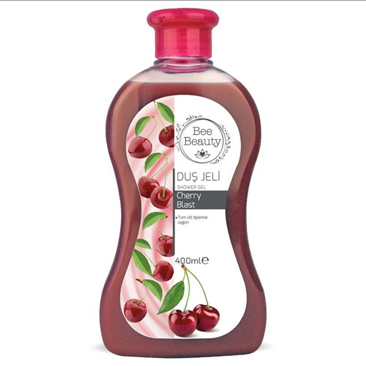 Bee Beauty Cherry Blast Vişne Aromalı Nemlendirici Tüm Ciltler İçin Kalıcı Kokulu Duş Jeli 400 ml