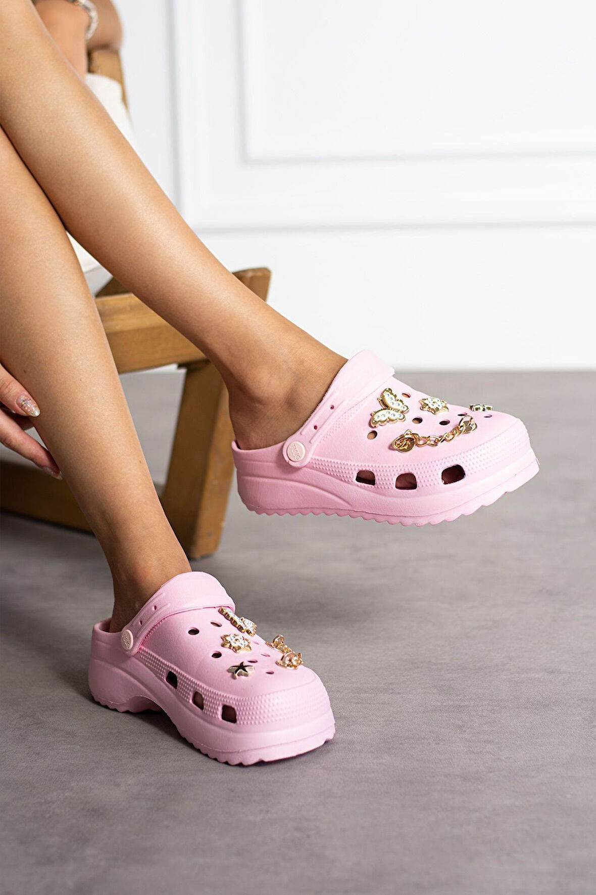 Eva Tabanlı Taşlı Kadın Terlik Yüksek Tabanı Hastane Plaj Deniz Havuz Ve Günlük Kullanım