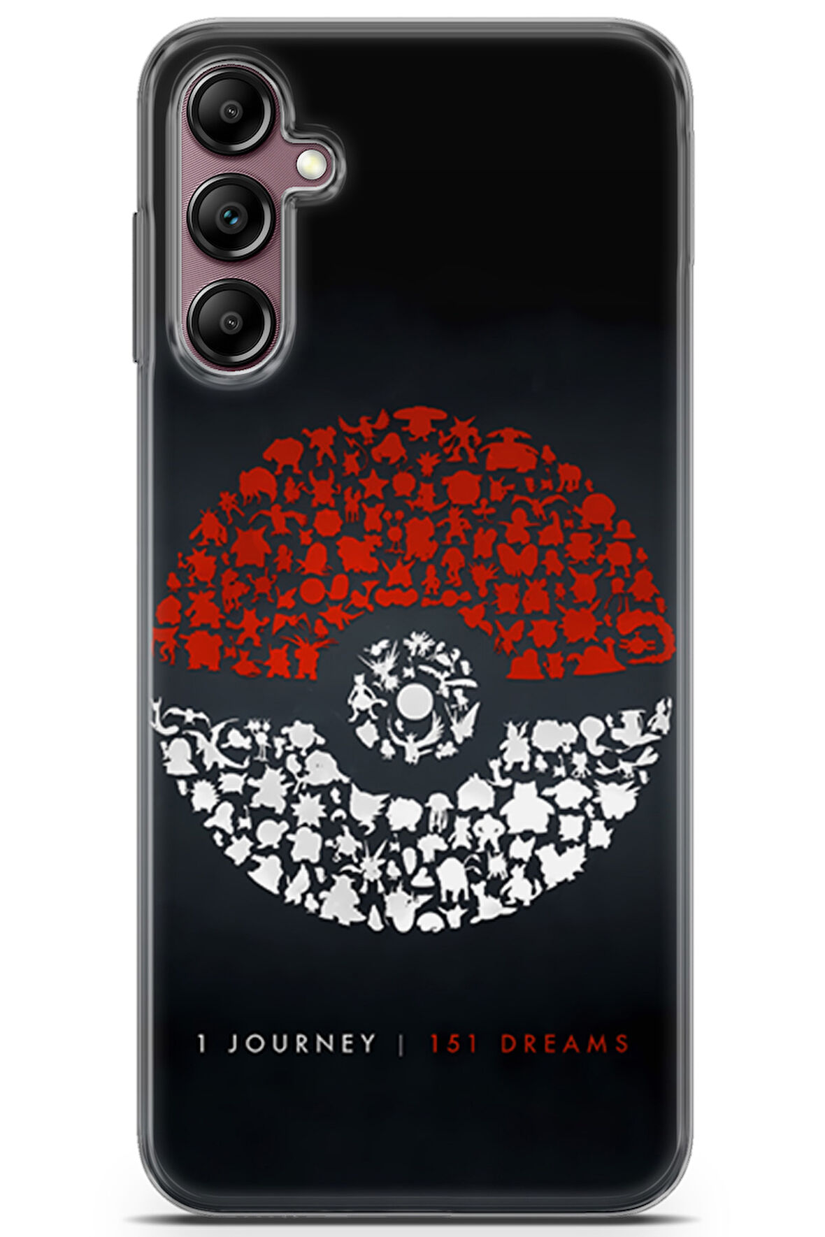 Samsung Galaxy A14 5G uyumlu Pokemon 25 Silikon Kapak Pokemon Go Toplaşma