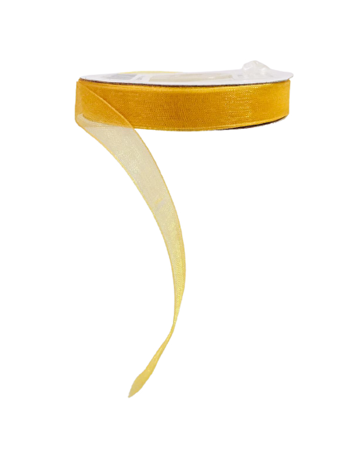 KURDELE ORGANZE SARI-GOLD 1CM X 23M